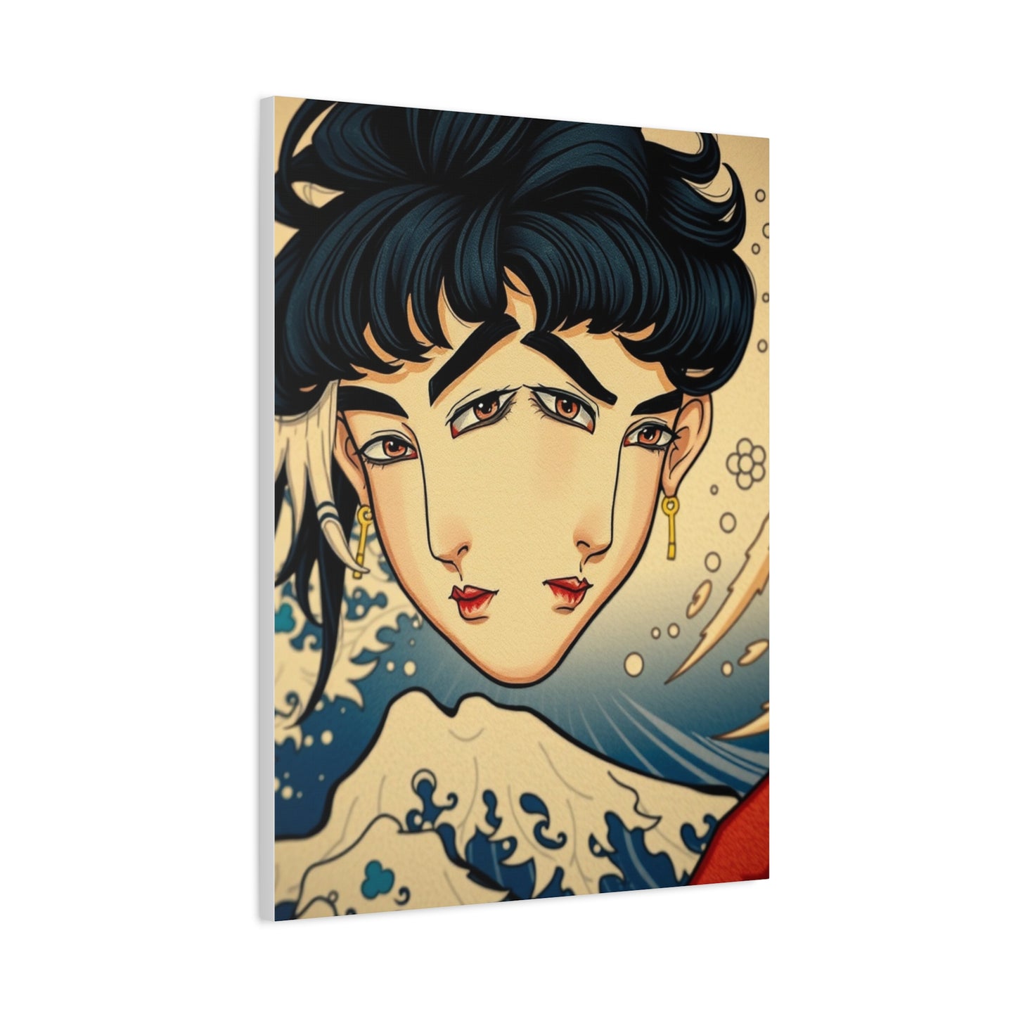 Celestial Ukiyo-e Masterpiece Wall Art & Canvas Print