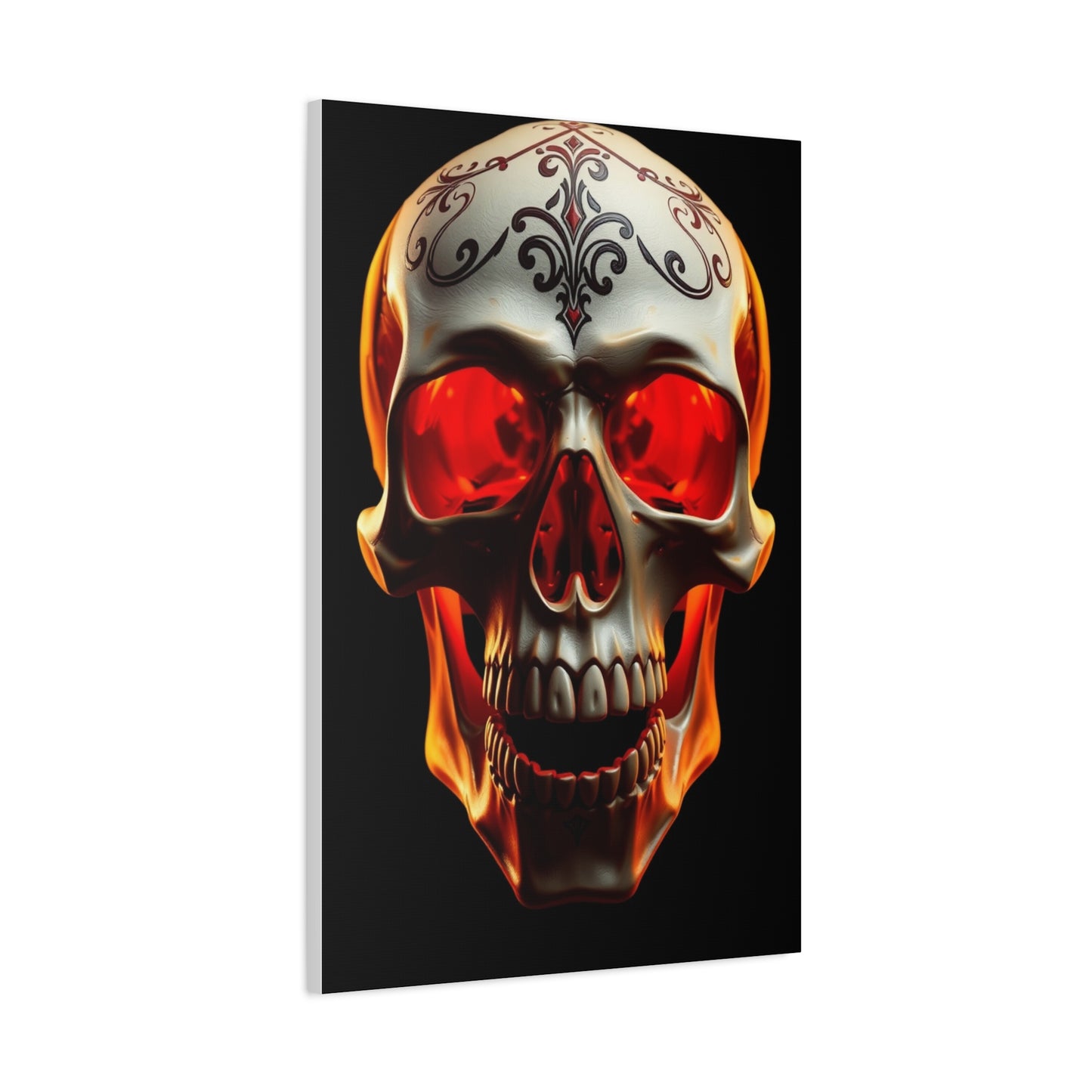 Luminous Skull Tableau Wall Art & Canvas Print