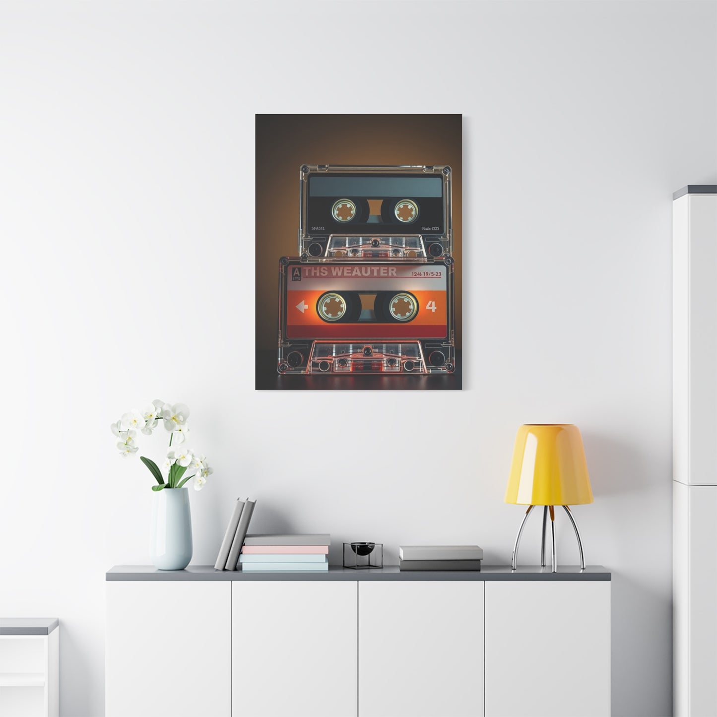 Masterpiece Cassette Tapes Art Vision Wall Art & Canvas Print