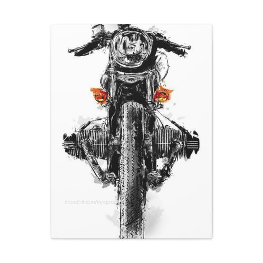 Boxer Engine Bike Poster Motorcycle Wall Art & Canvas Prints