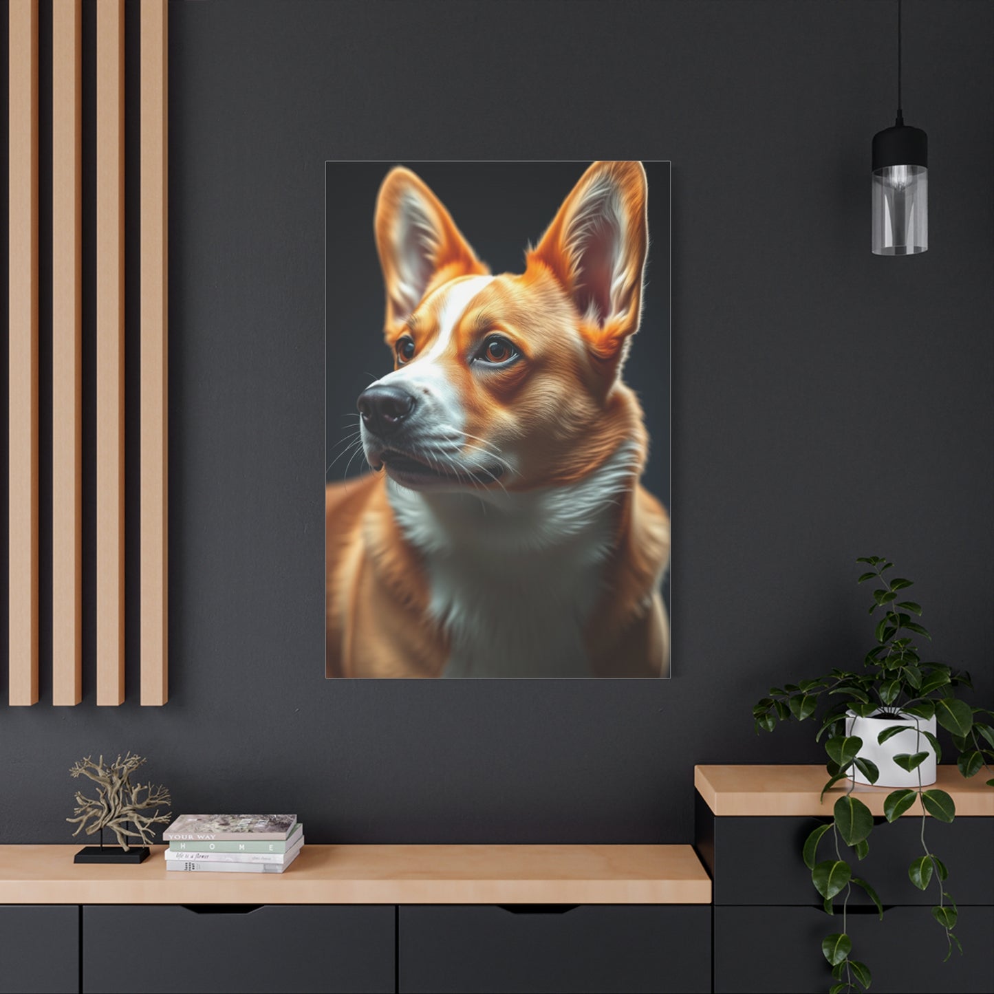 Vision Corgi Dog Art Art Wall Art & Canvas Print