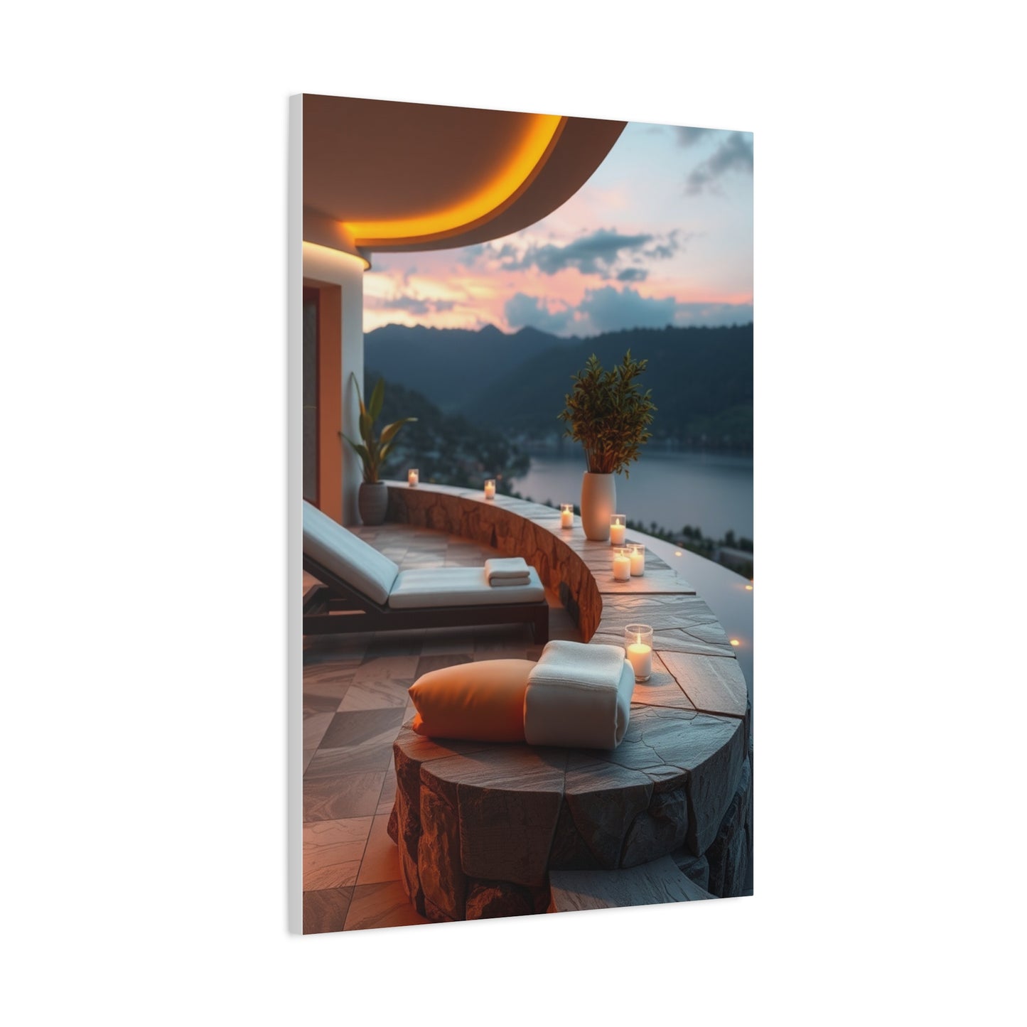 Spa and Resort Art Luxury Canvas Wall Art & Canvas Print