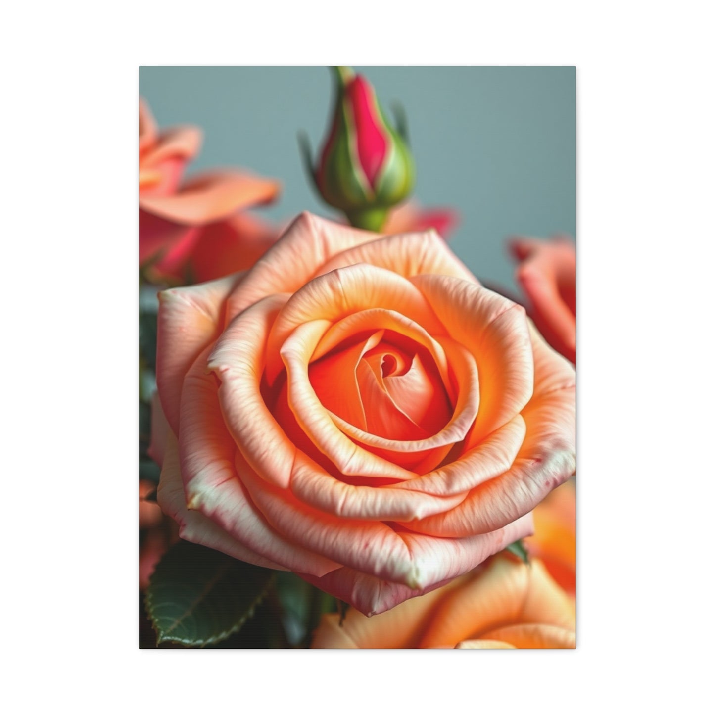 Masterpiece Rose Flower Art Vision Wall Art & Canvas Print