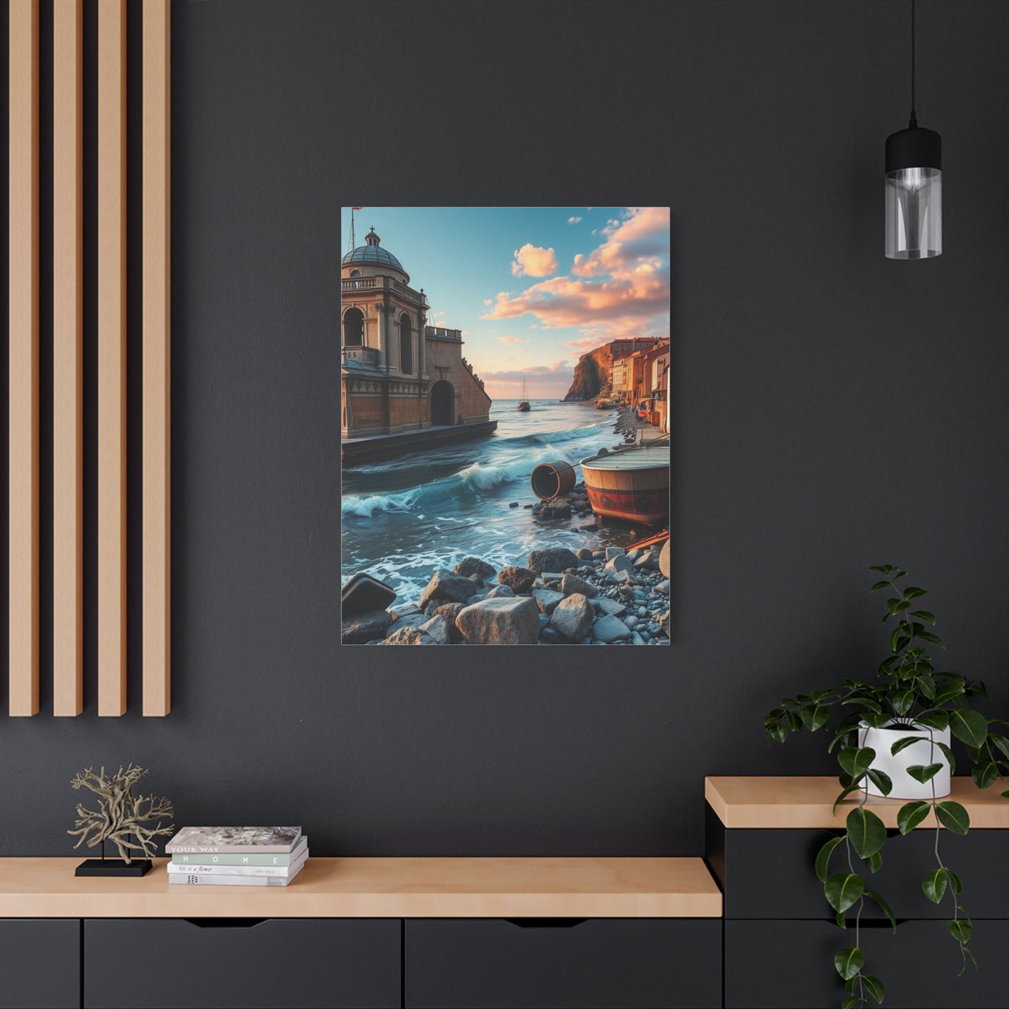 Oceanic Elegance Canvas Wall Art & Canvas Print