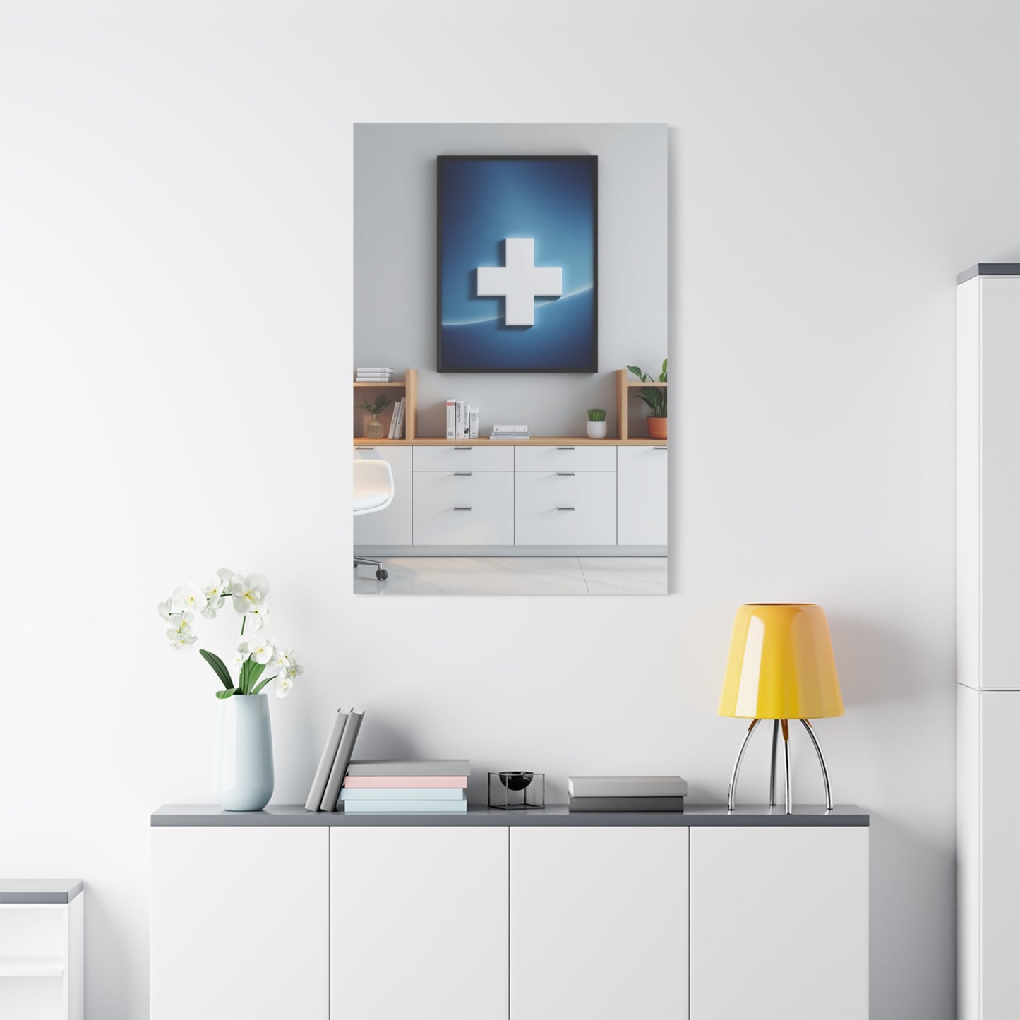Clinic Office Decor Art Refined Canvas Wall Art & Canvas Print