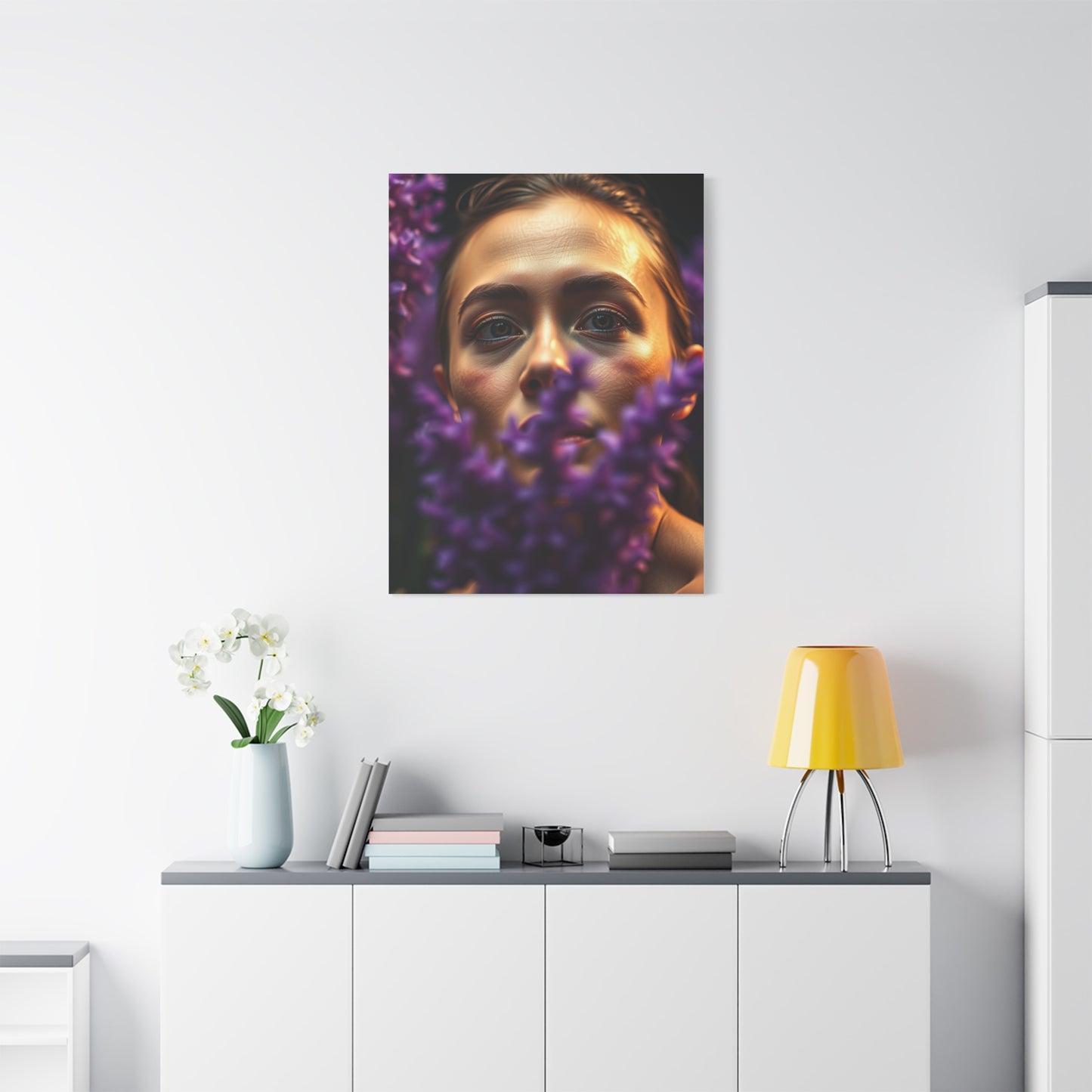 Opulent Orchid Impression Wall Art & Canvas Print