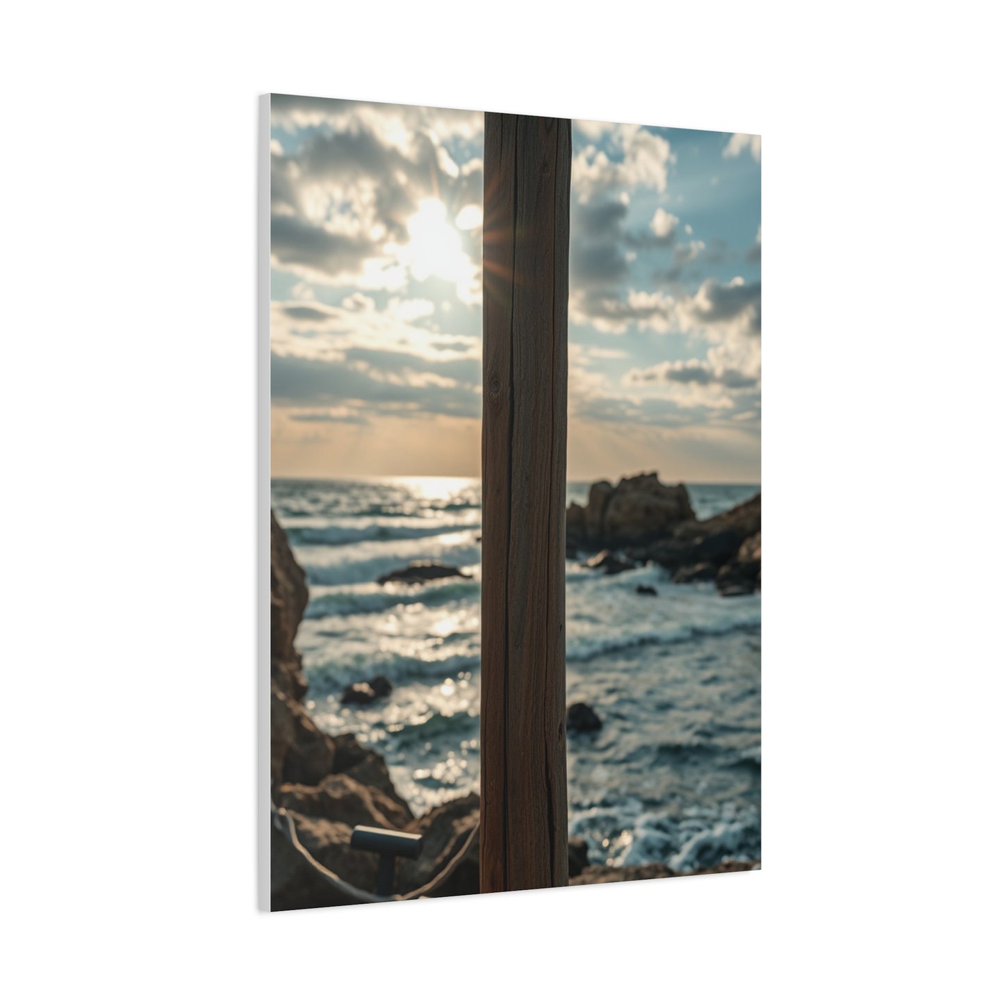 Wave Crest Elegance Wall Art & Canvas Print