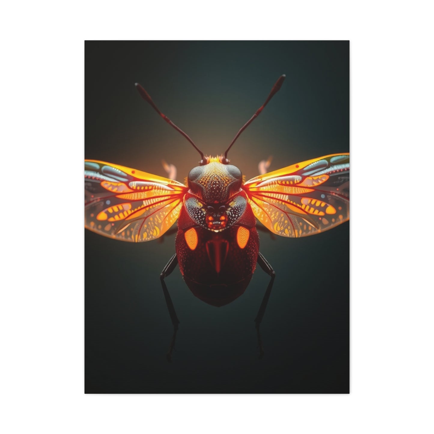 Supreme Firefly (Lighting Bug) Art Collection Wall Art & Canvas Print
