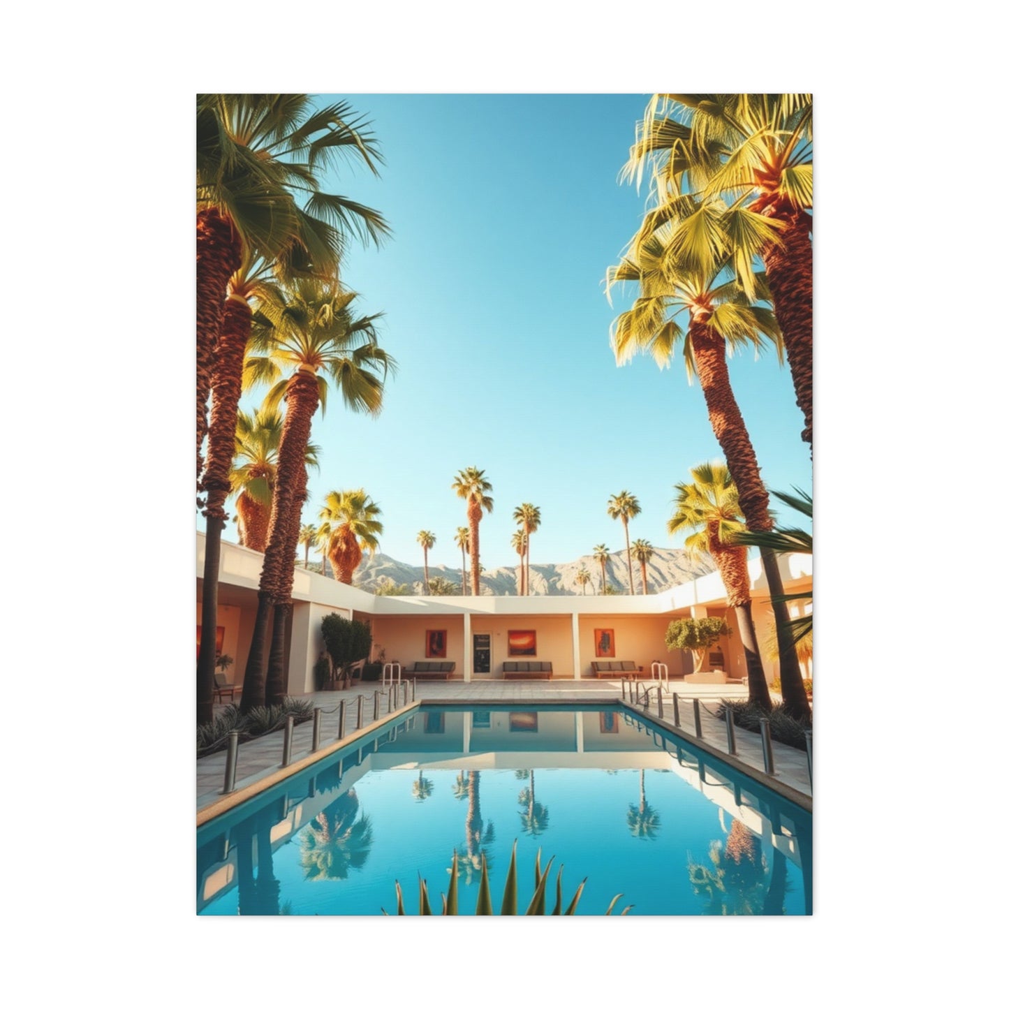 Palm Springs Art Supreme Gallery Wall Art & Canvas Print