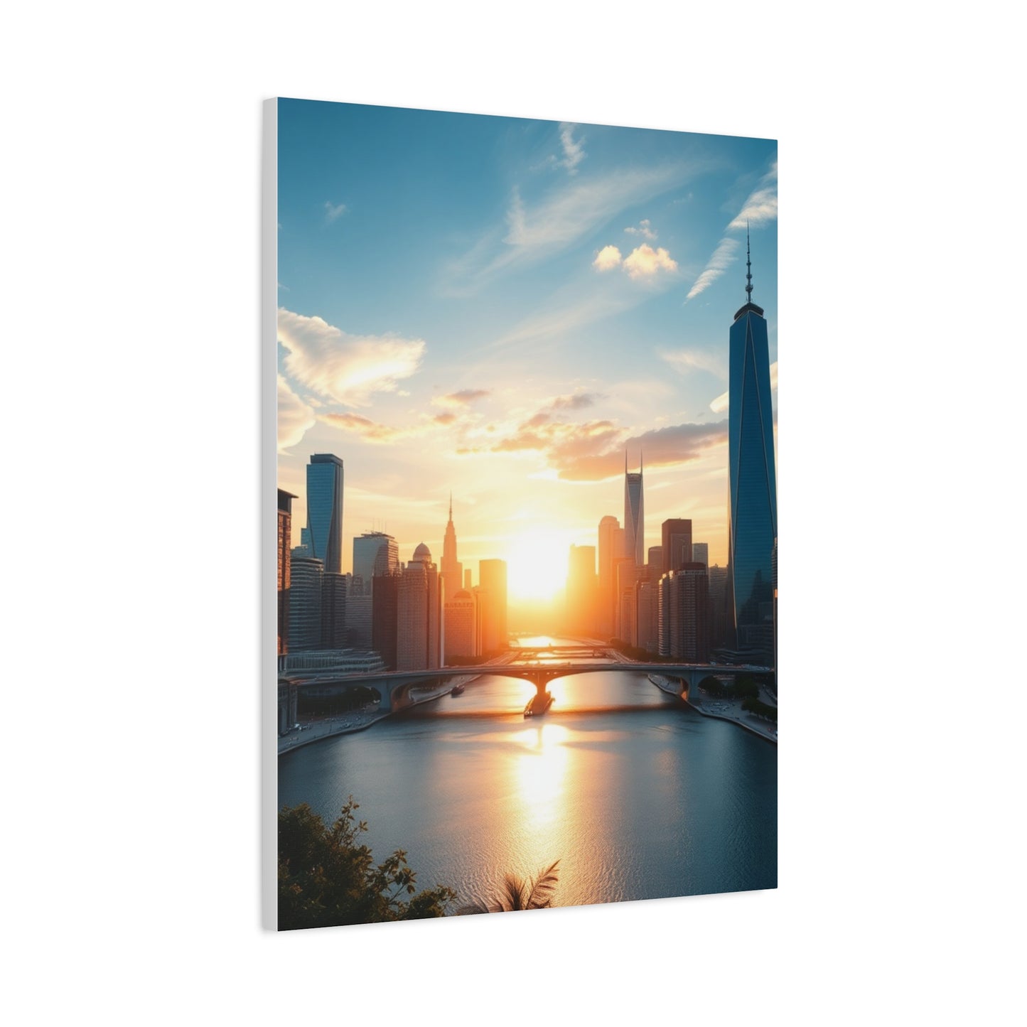 Skyline Grandeur Canvas Wall Art & Canvas Print