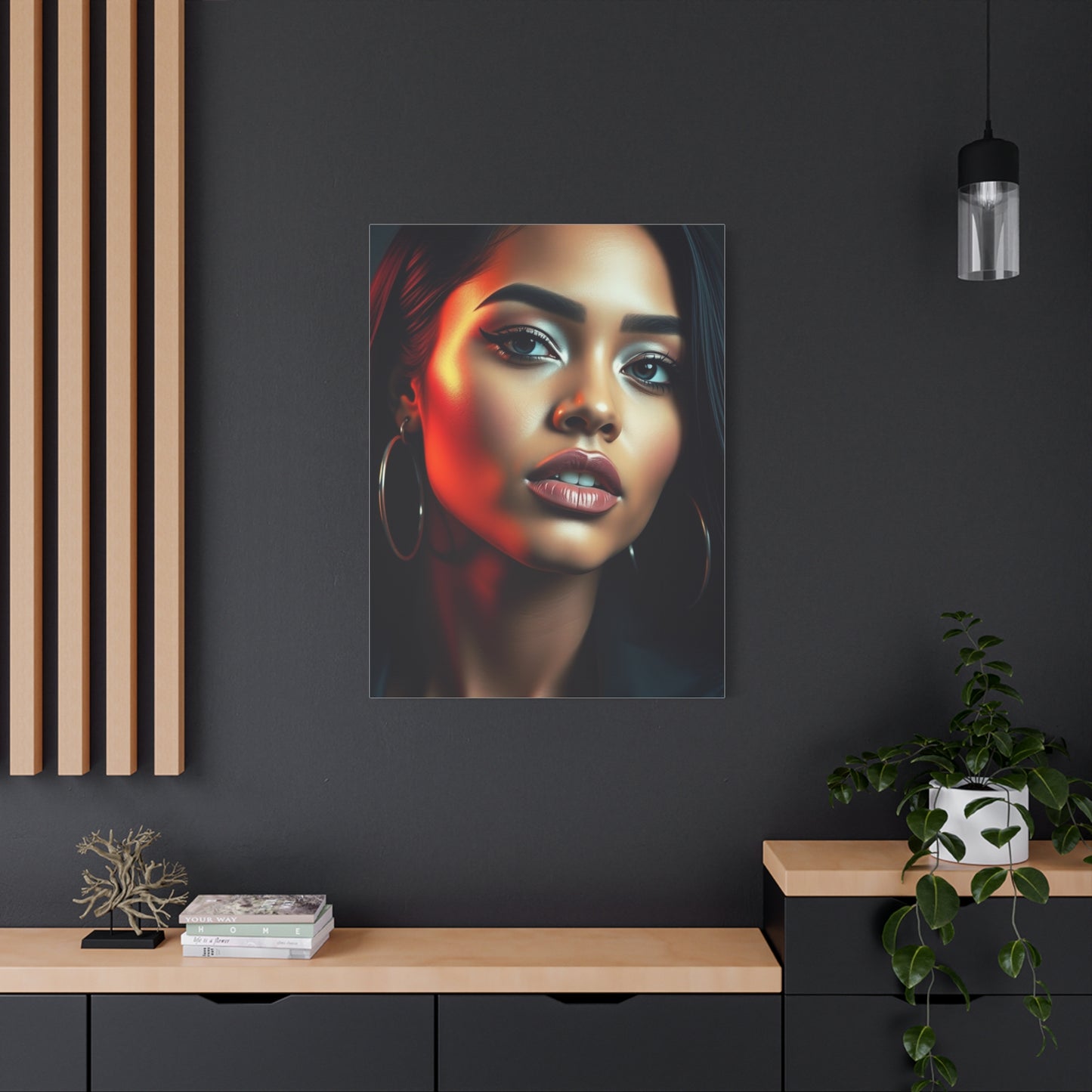 Aaliyah Art Supreme Canvas Wall Art & Canvas Print
