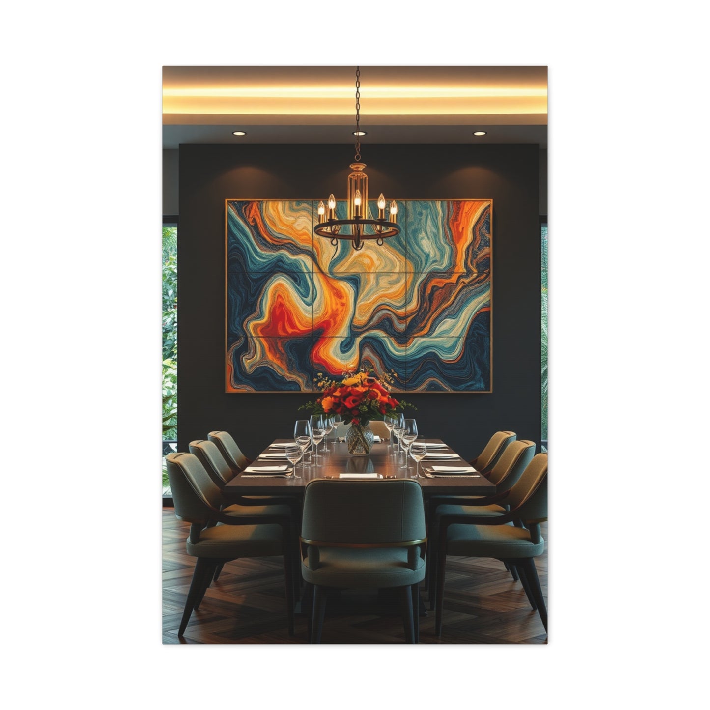 Opulent Culinary Canvas Wall Art & Canvas Print