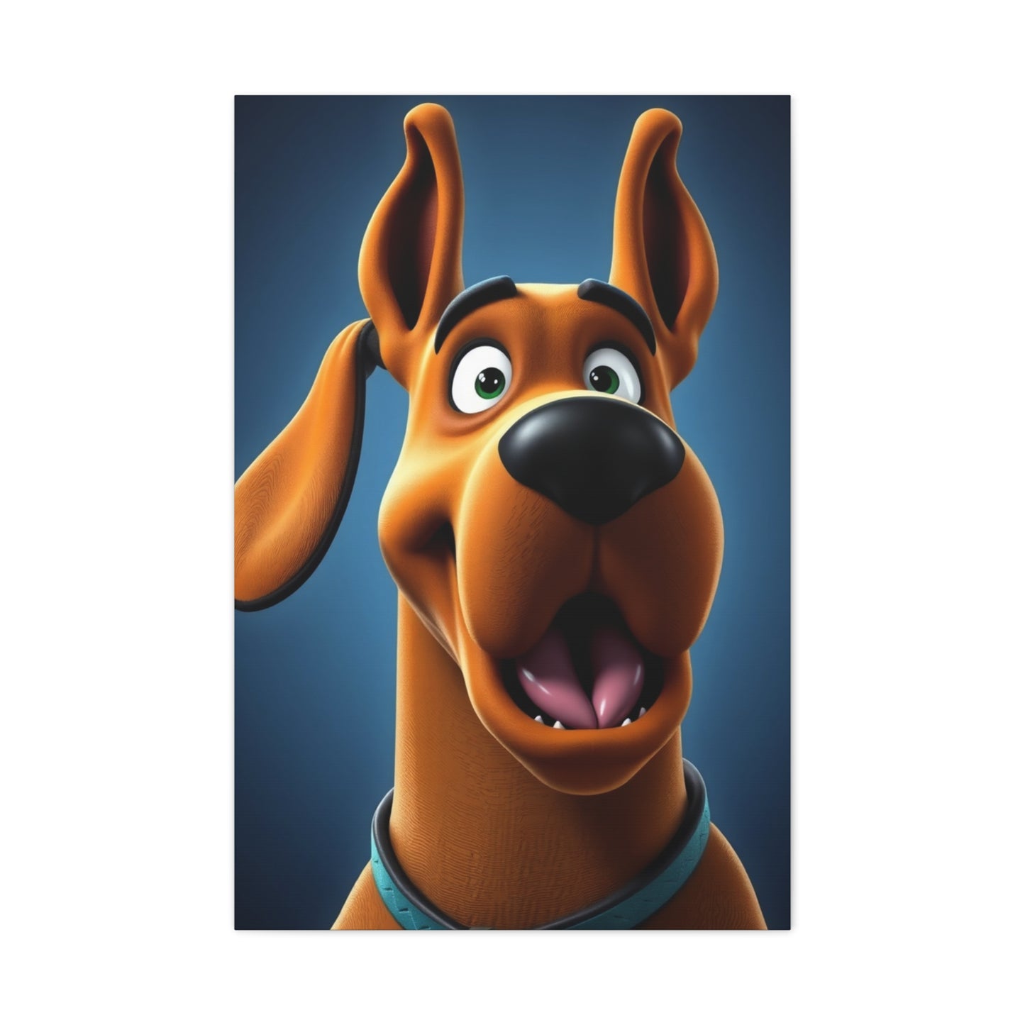 Supreme Scooby-Doo (TV Series) Characters Art Collection Wall Art & Canvas Print