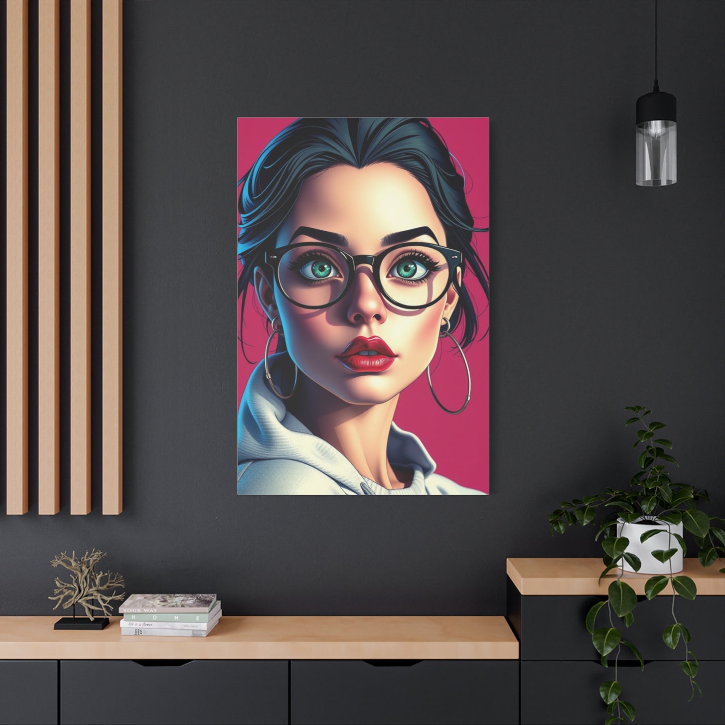 Whimsical Vivid Canvas Wall Art & Canvas Print