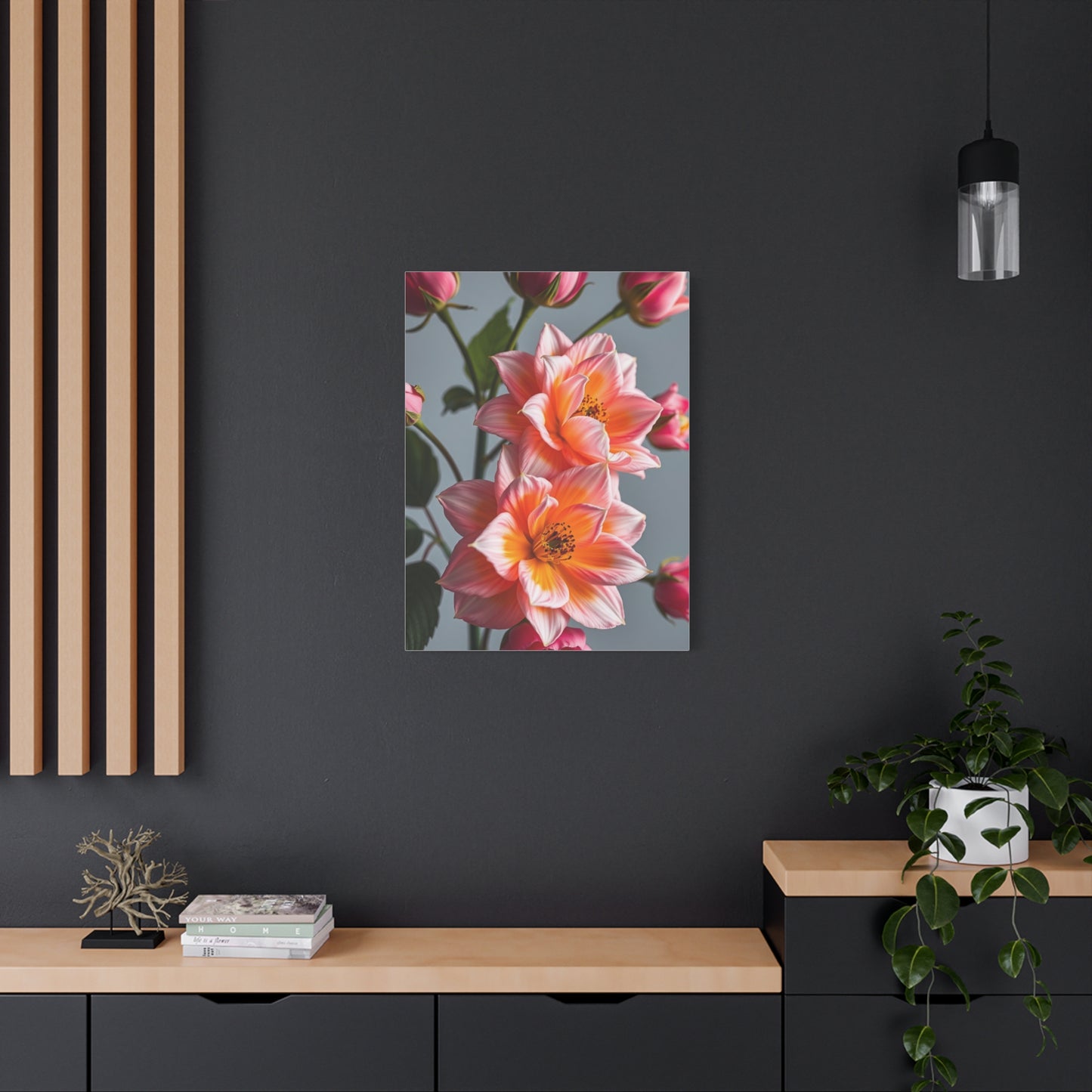 Elysian Flora Canvas Wall Art & Canvas Print