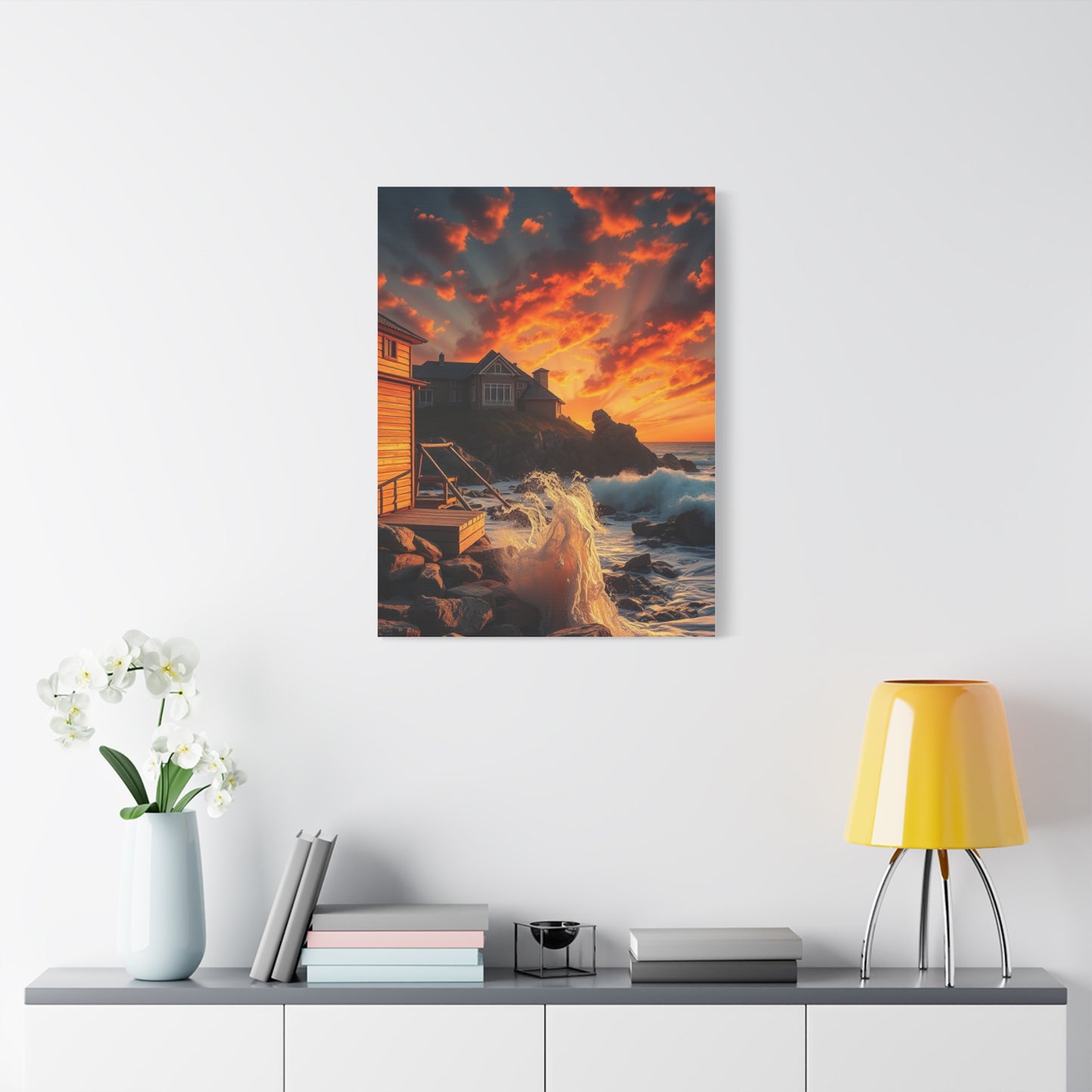 Tidal Tranquility Creation Wall Art & Canvas Print