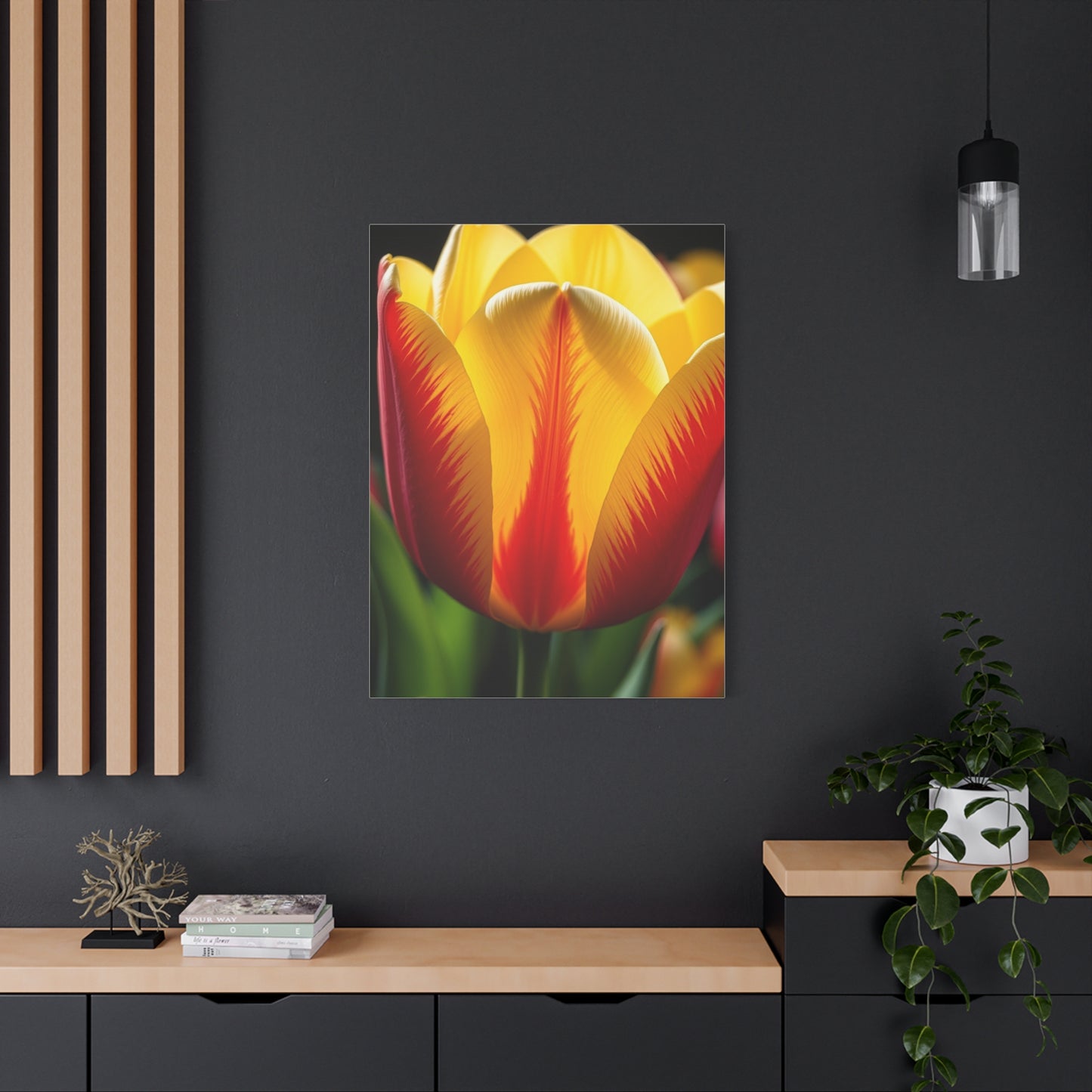 Tulip Flower Art Supreme Gallery Wall Art & Canvas Print