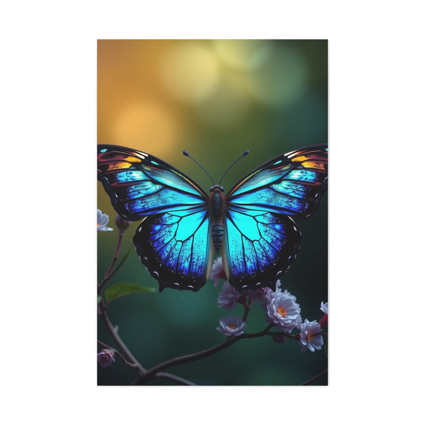 Celestial Flutter Artistry Wall Art & Canvas Print