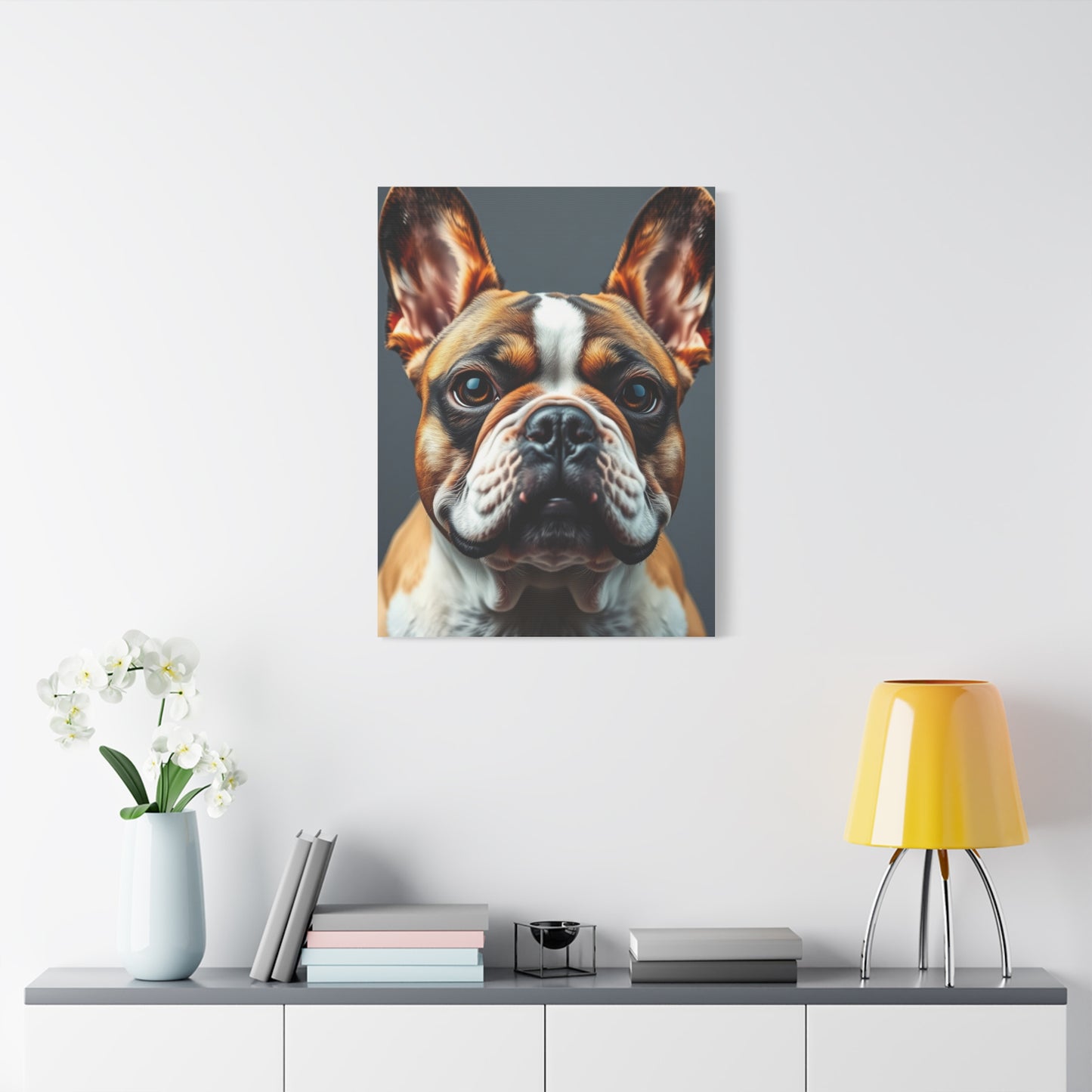 Vision French Bulldog Art Art Wall Art & Canvas Print