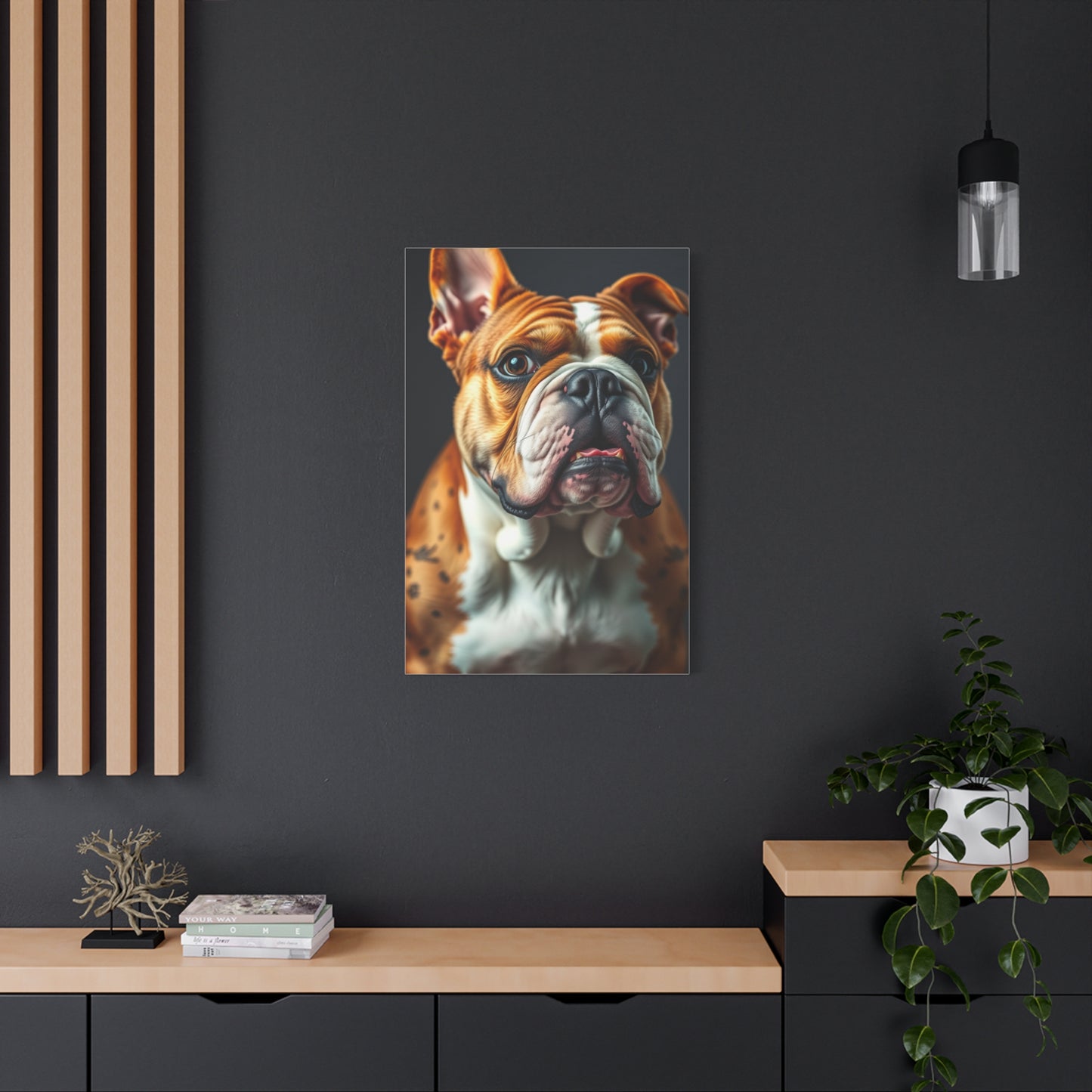 Bulldog Art Luxury Canvas Wall Art & Canvas Print