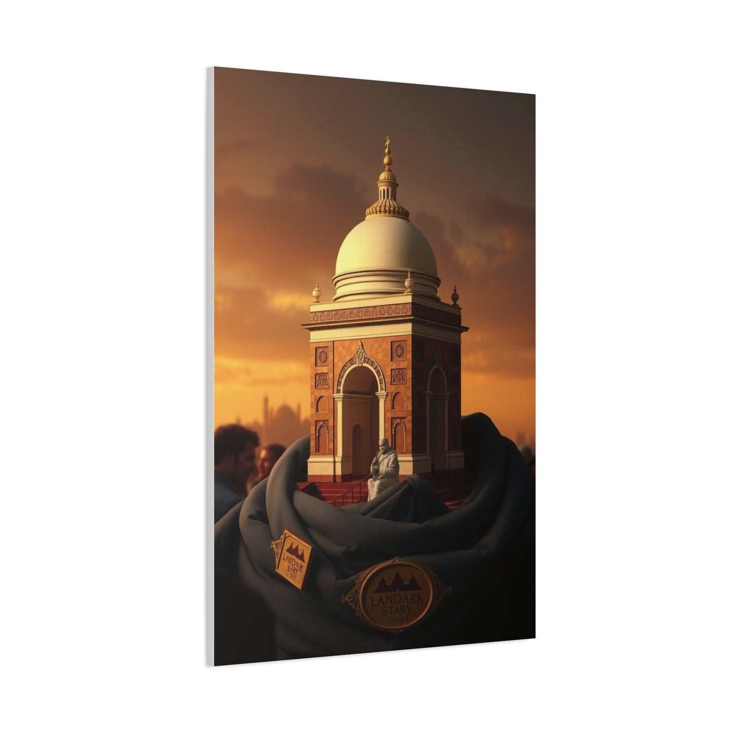 Vision Landmark Art Art Wall Art & Canvas Print