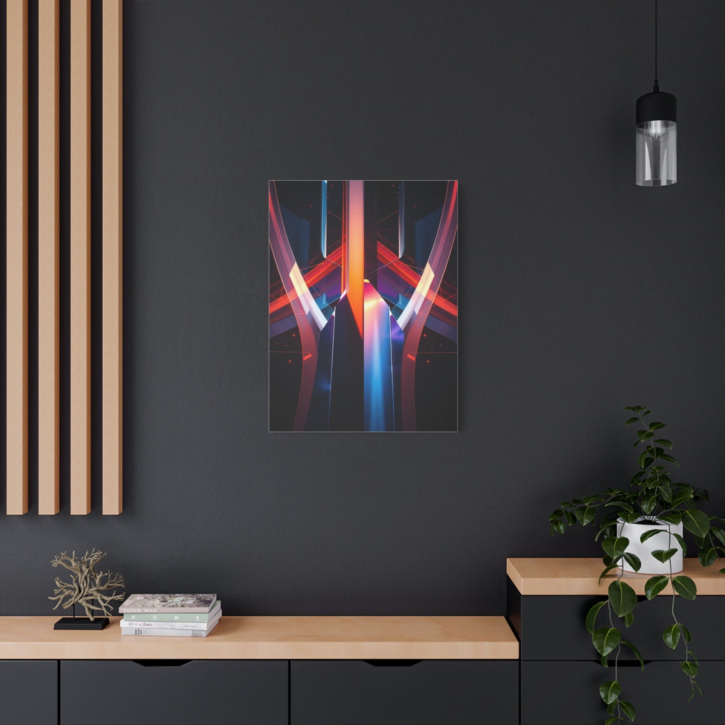 Ethereal Geometry Artistry wall art & canvas print