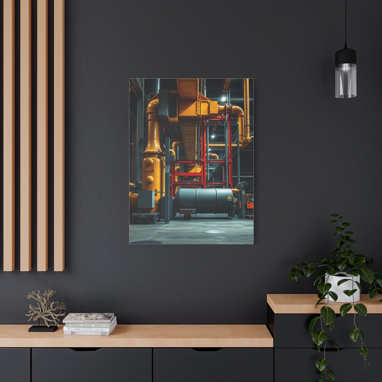 Vision Industrial Art Art Wall Art & Canvas Print