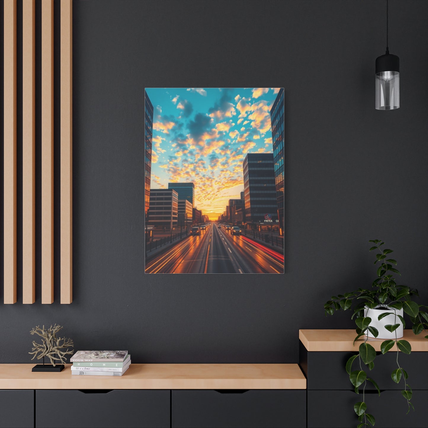 Elite Michigan Sky Media Art Vision Wall Art & Canvas Print