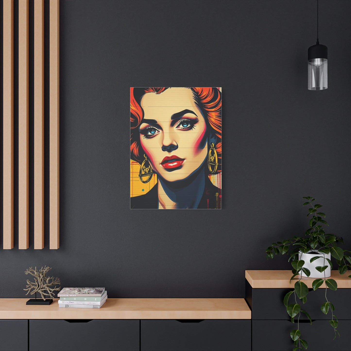 Bold Pop Composition Wall Art & Canvas Print