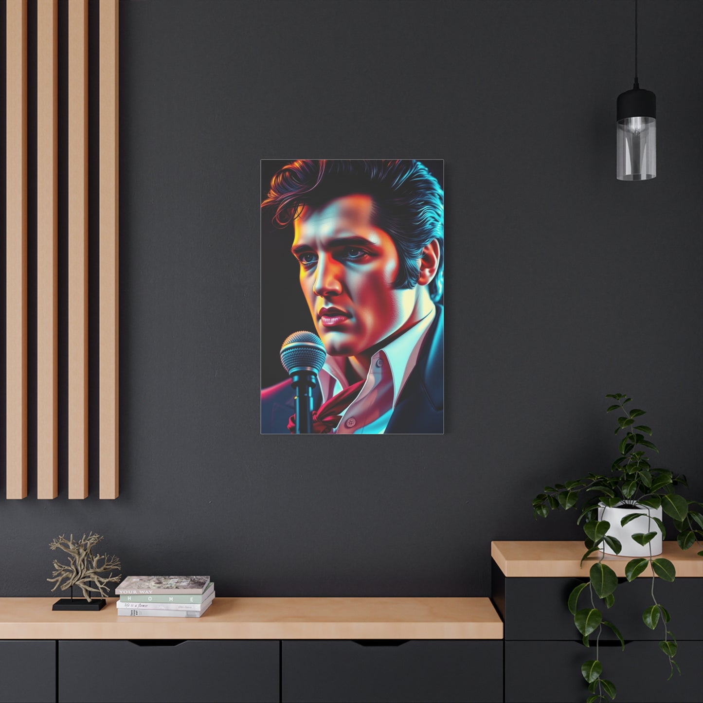 Vision Elvis Presley Art Art Wall Art & Canvas Print