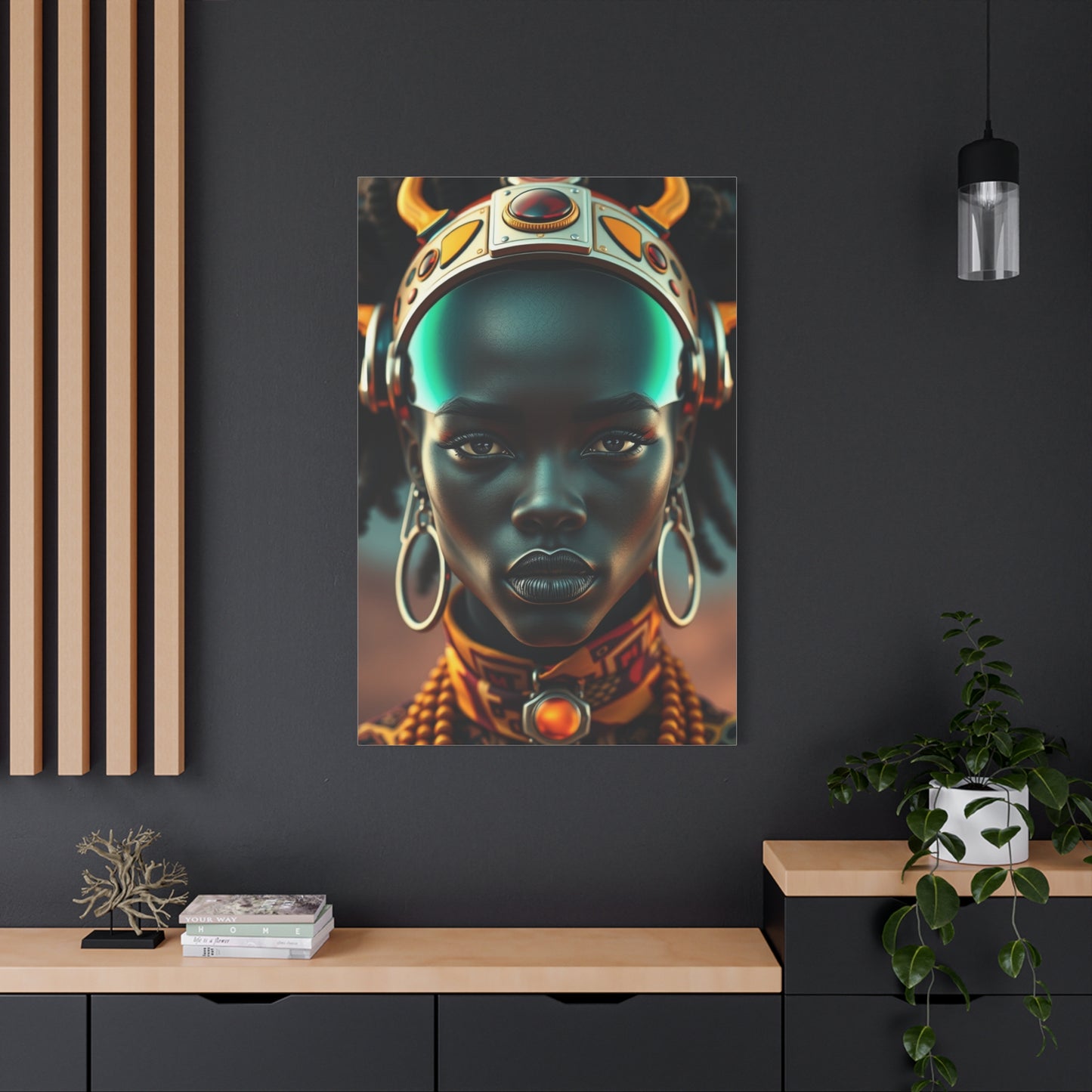 Supreme Afrofuturism Art Collection Wall Art & Canvas Print