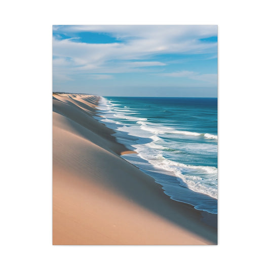 Coastal Sand Dunes Art Luxury Canvas Wall Art & Canvas Print