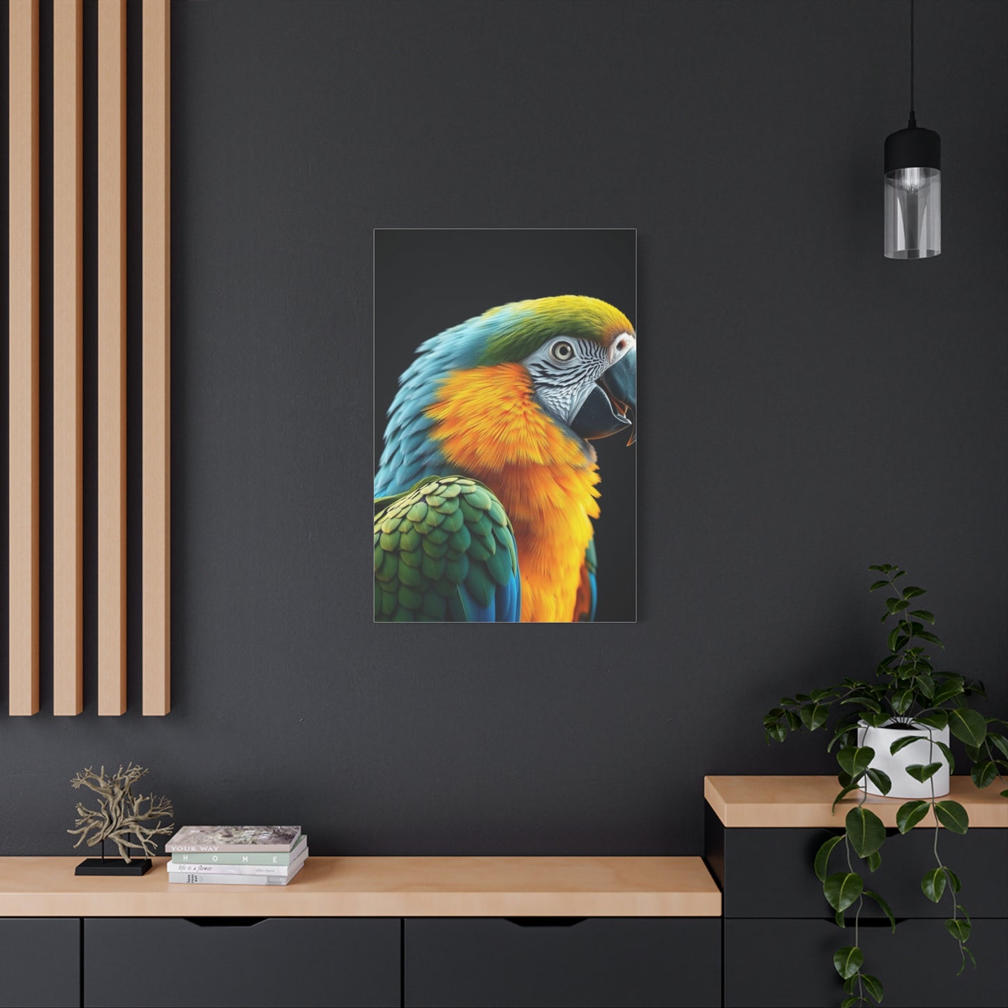 Parrot Art Luxury Canvas Wall Art & Canvas Print