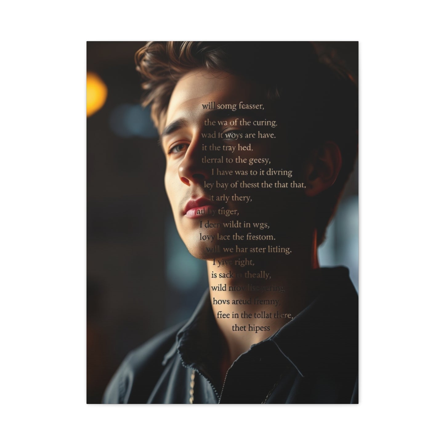 Serenade Silhouette Masterpiece wall art & canvas print