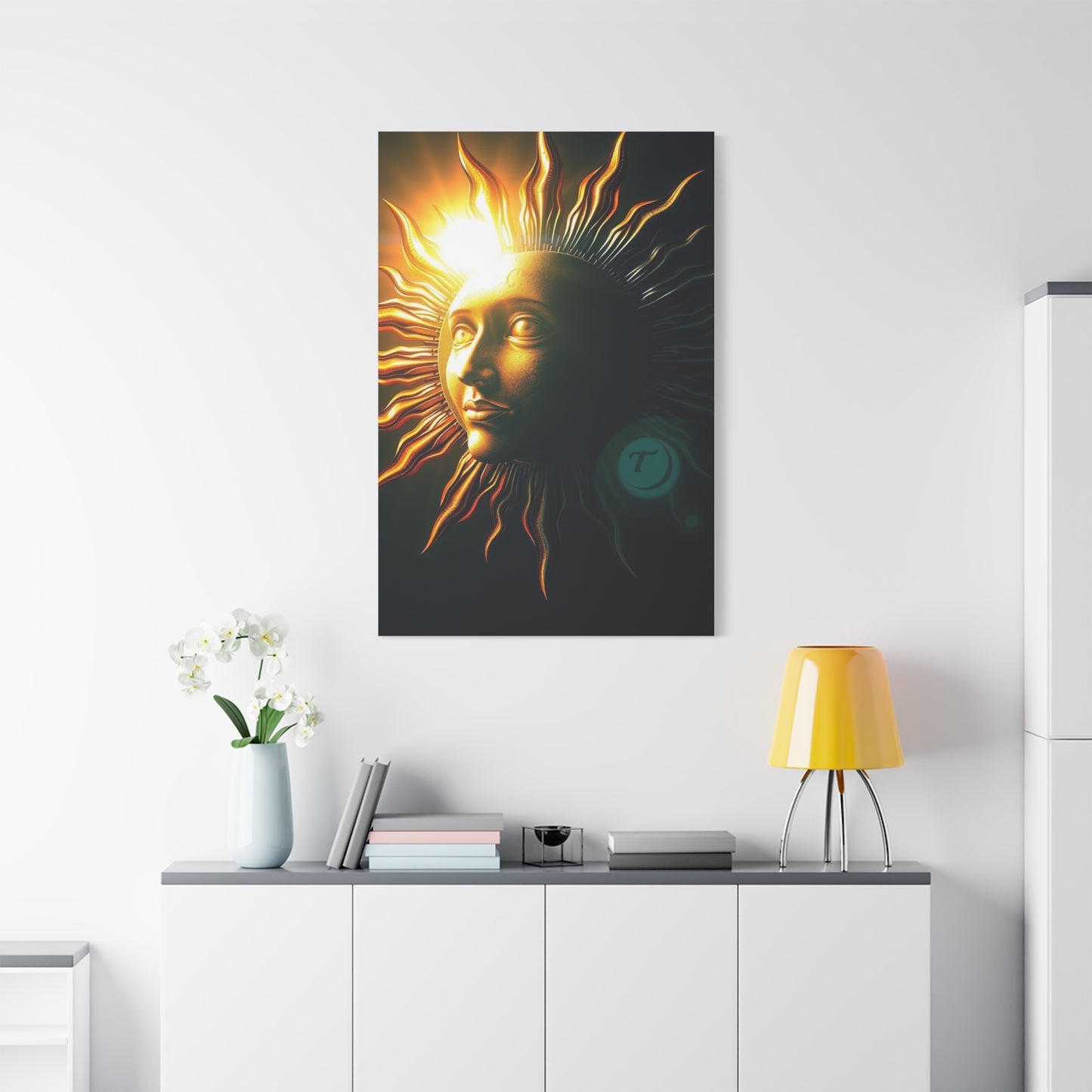 Lunar Solstice Masterpiece wall art & canvas print