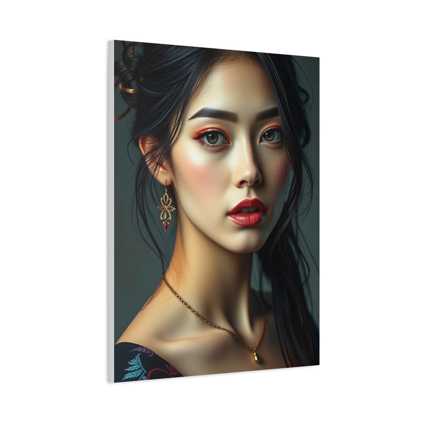 Mystical Nymph Painting Wall Art & Canvas Print