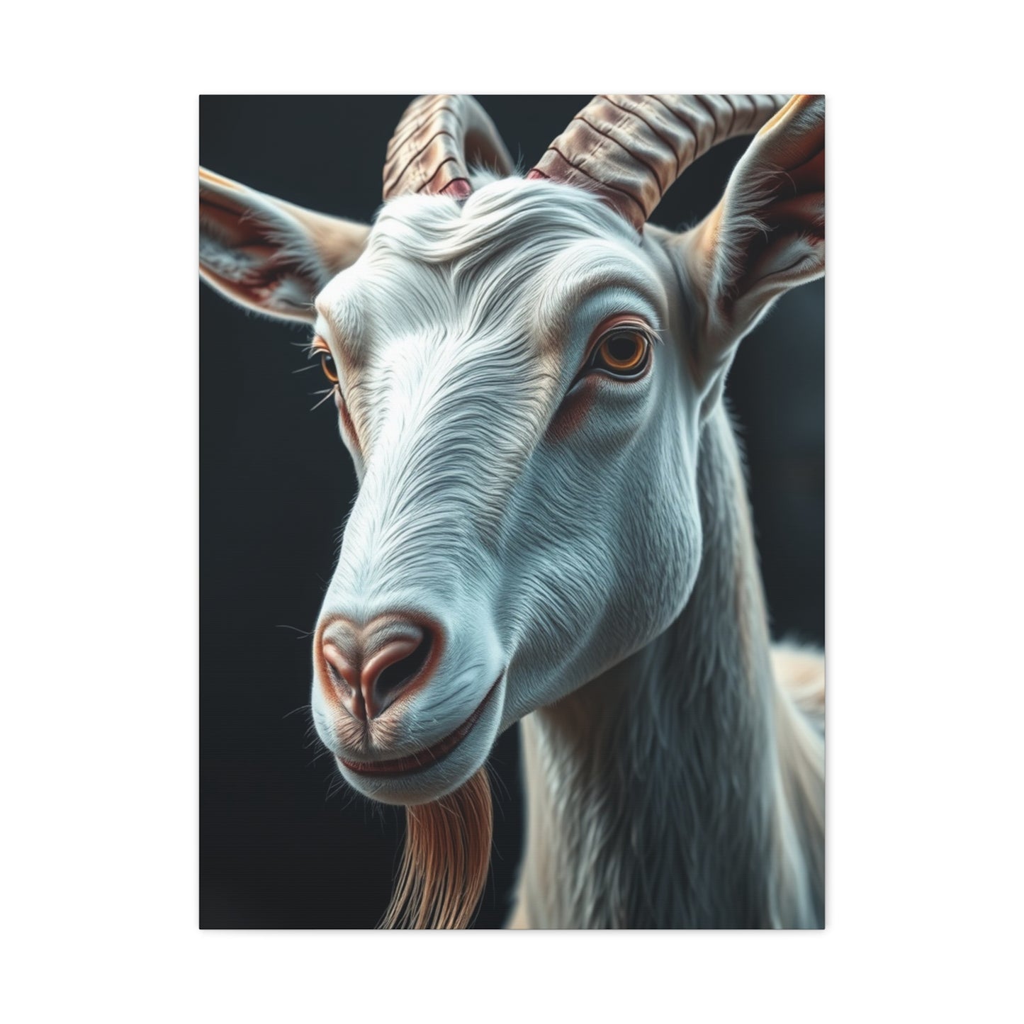 Noble Caprine Masterpiece Wall Art & Canvas Print