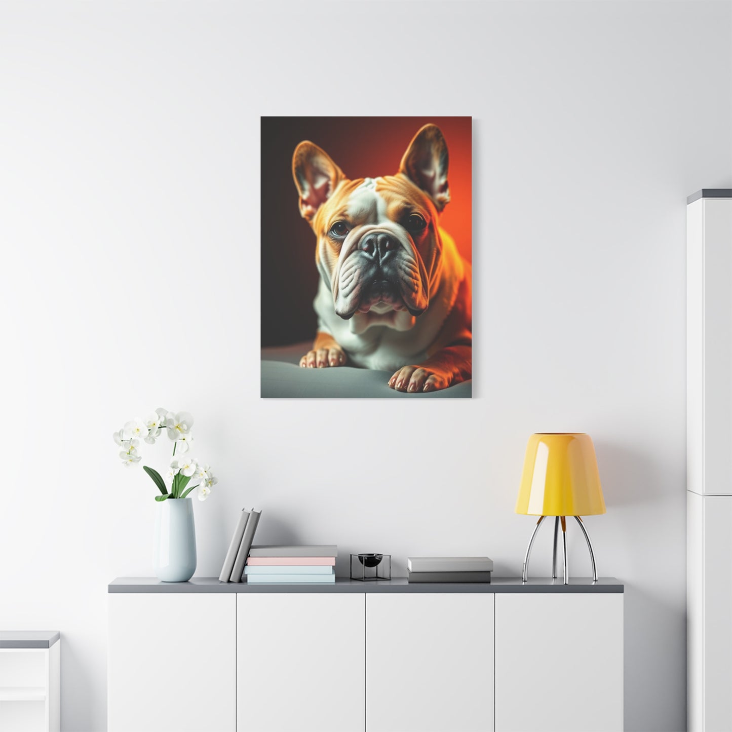 Supreme Bulldog Art Collection Wall Art & Canvas Print