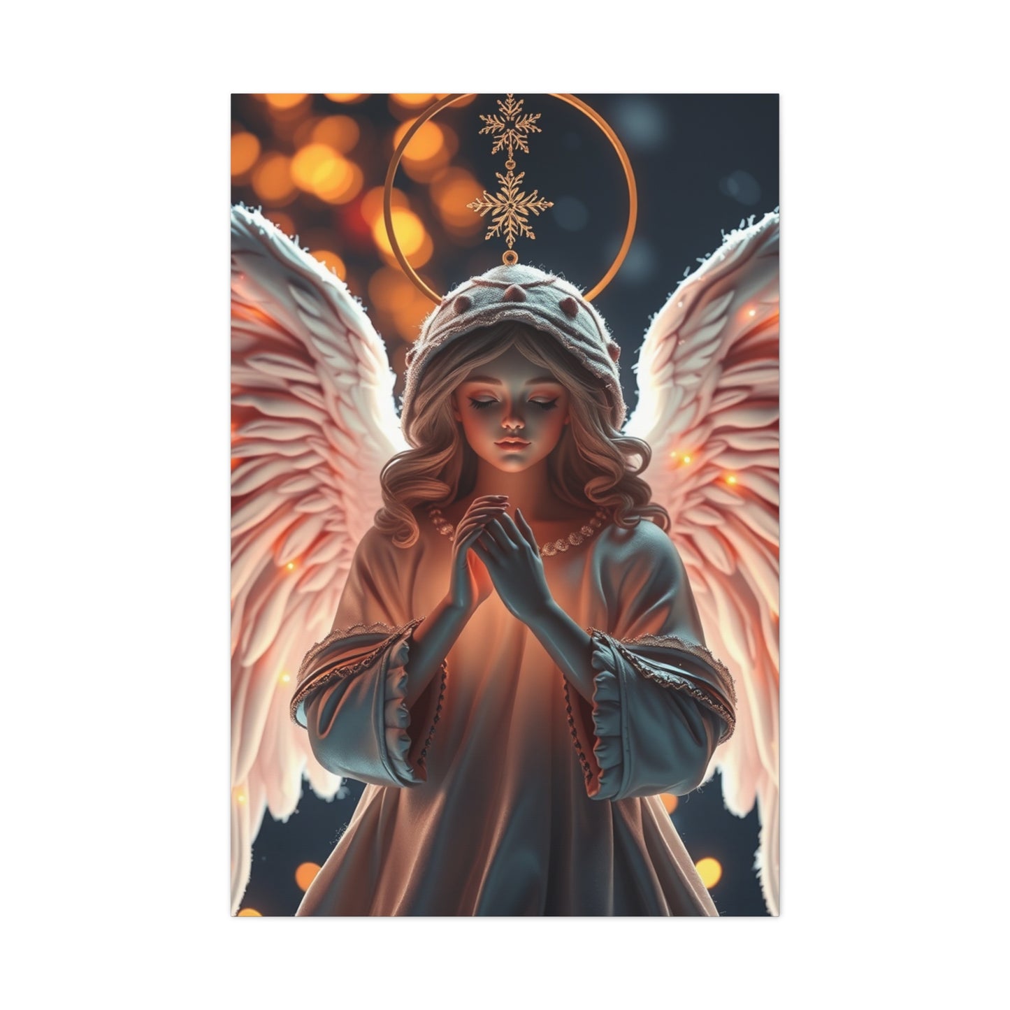Supreme Christmas Angel Art Collection Wall Art & Canvas Print