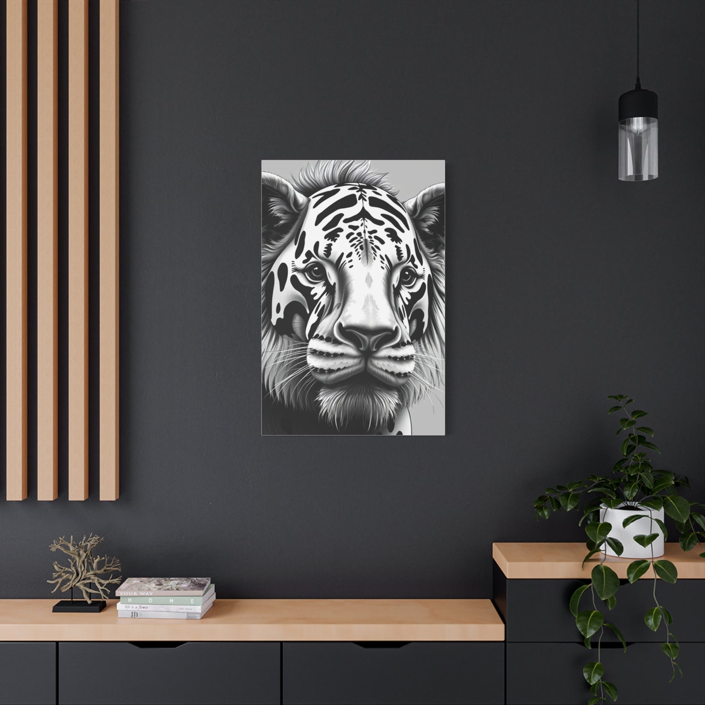 Black and White Illustrations Art Supreme Gallery Wall Art & Canvas Print