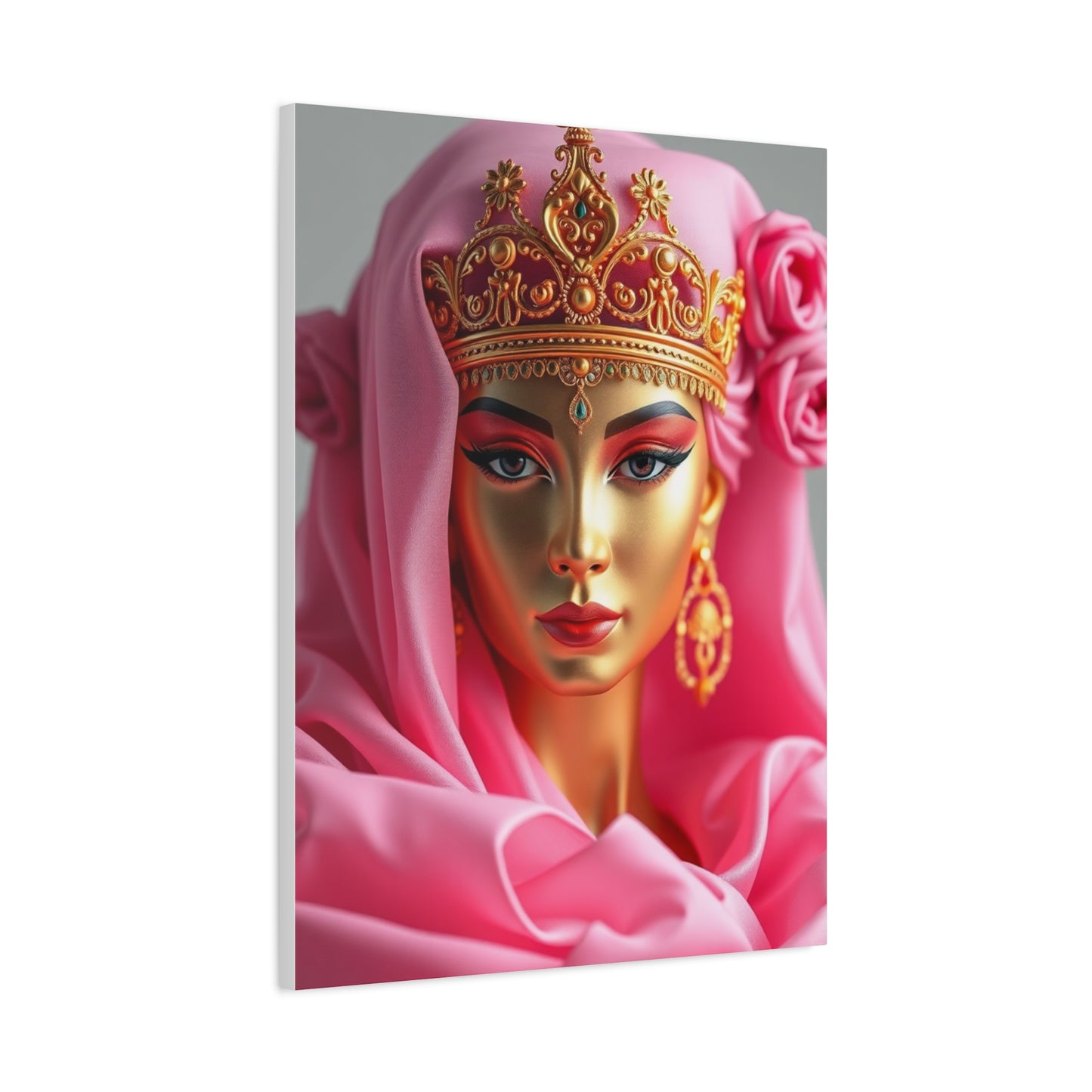 Gold & Pink Art Supreme Gallery Wall Art & Canvas Print