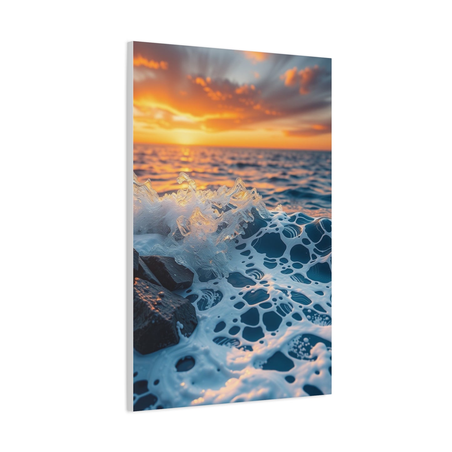 Celestial Tides Canvas wall art & canvas print