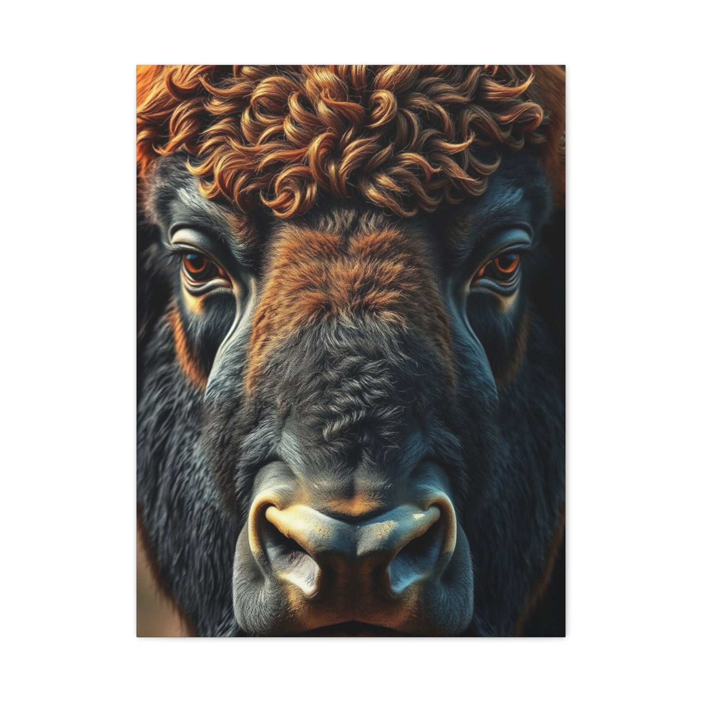 Buffalo Grandeur Tableau Wall Art & Canvas Print