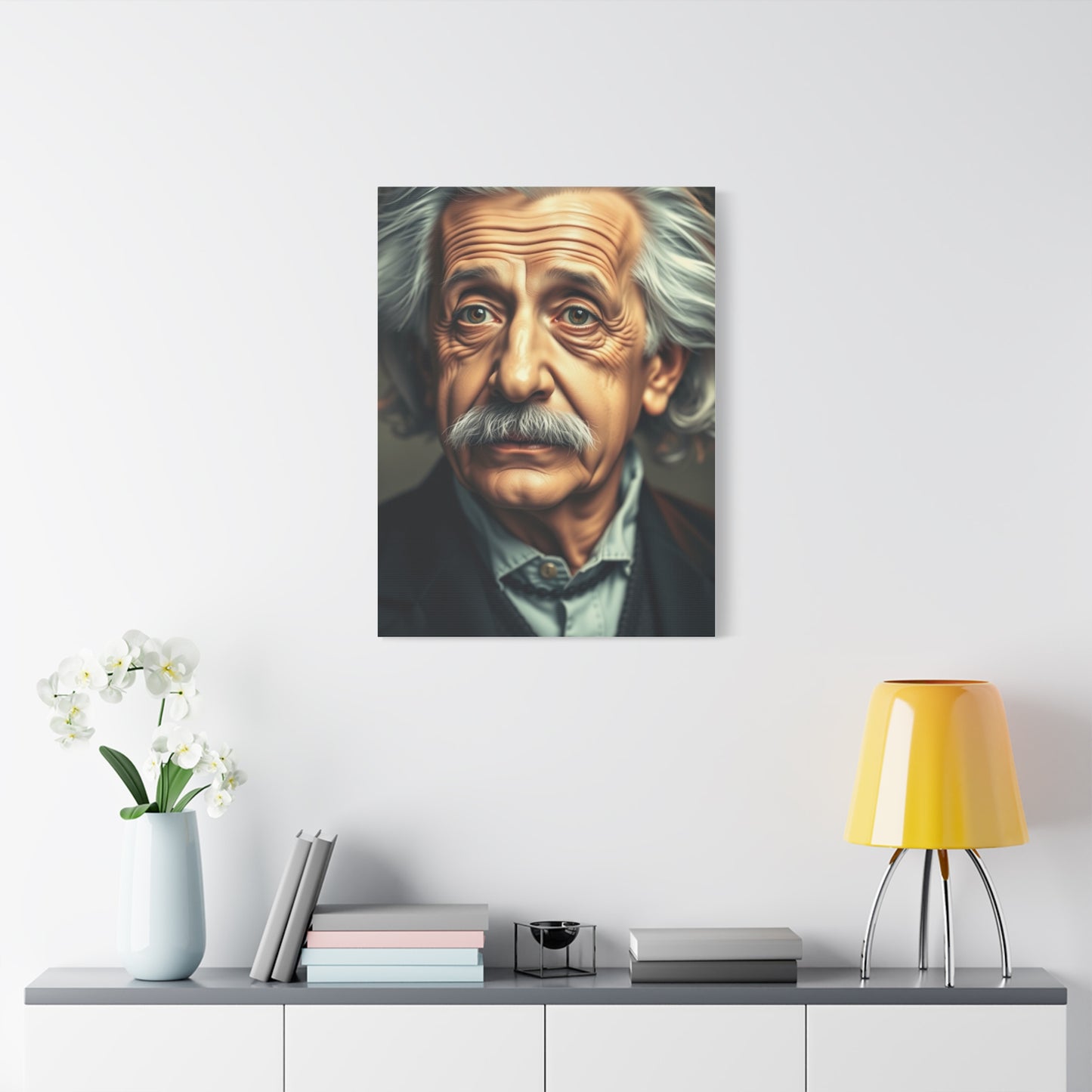 Vision Albert Einstein Art Art Wall Art & Canvas Print