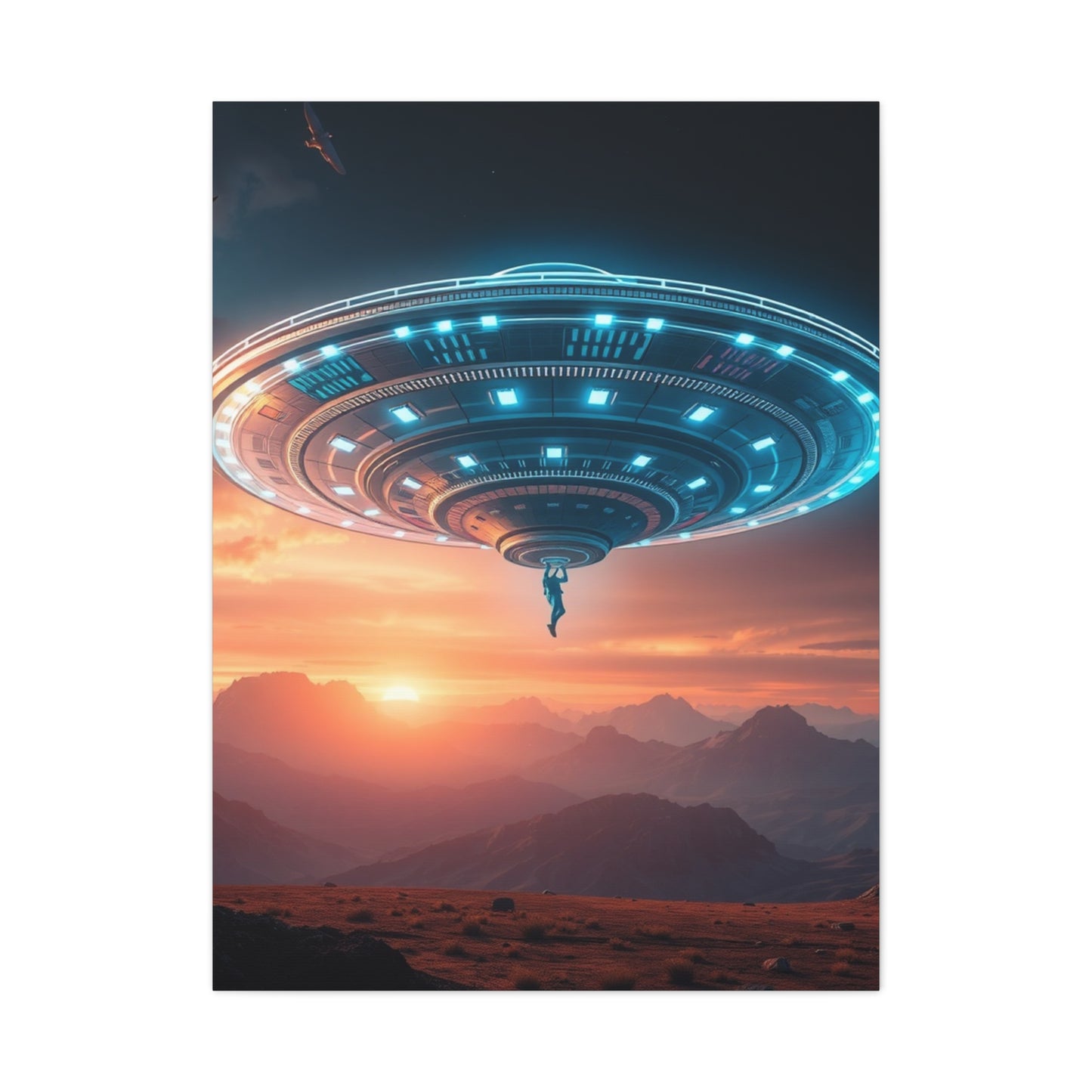 Celestial Enigma Canvas Wall Art & Canvas Print