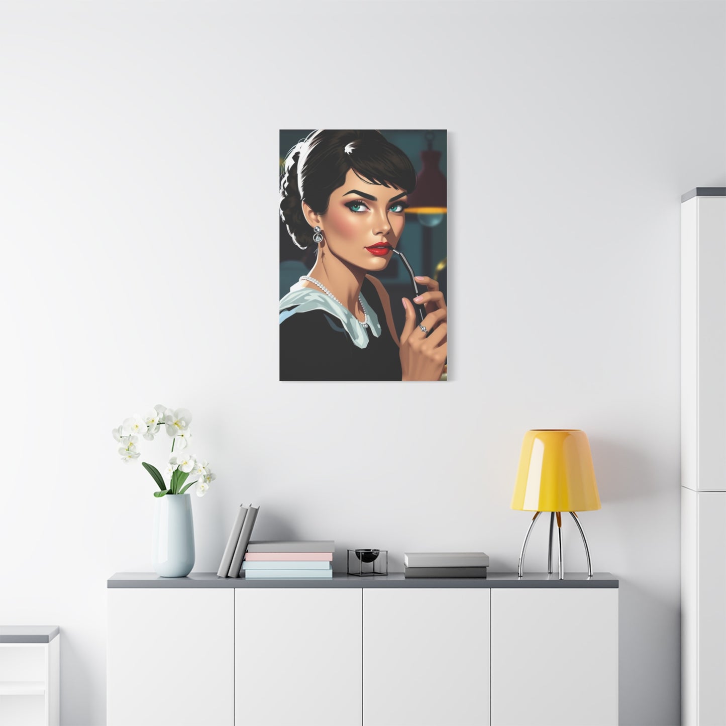 Supreme Breakfast At Tiffany’s Characters Art Collection Wall Art & Canvas Print