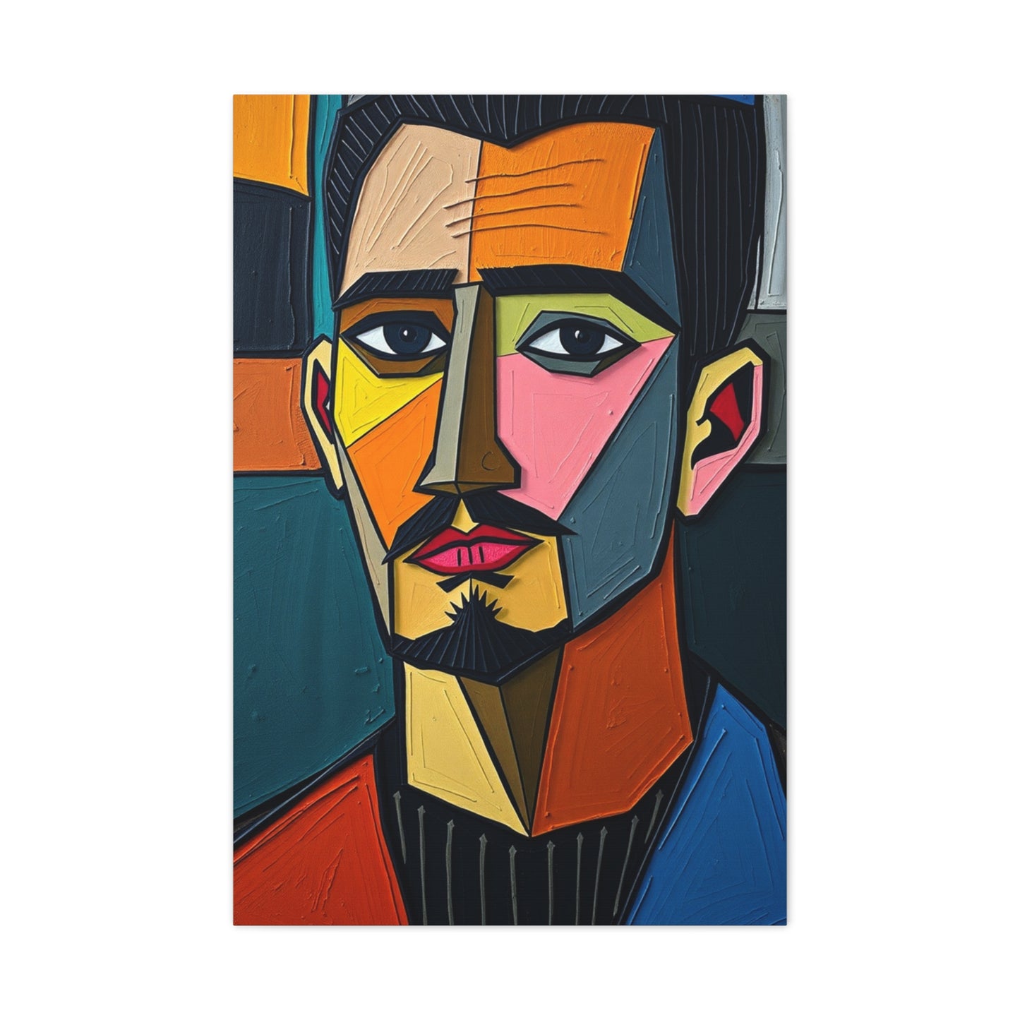 Vision Cubism Art Art Wall Art & Canvas Print