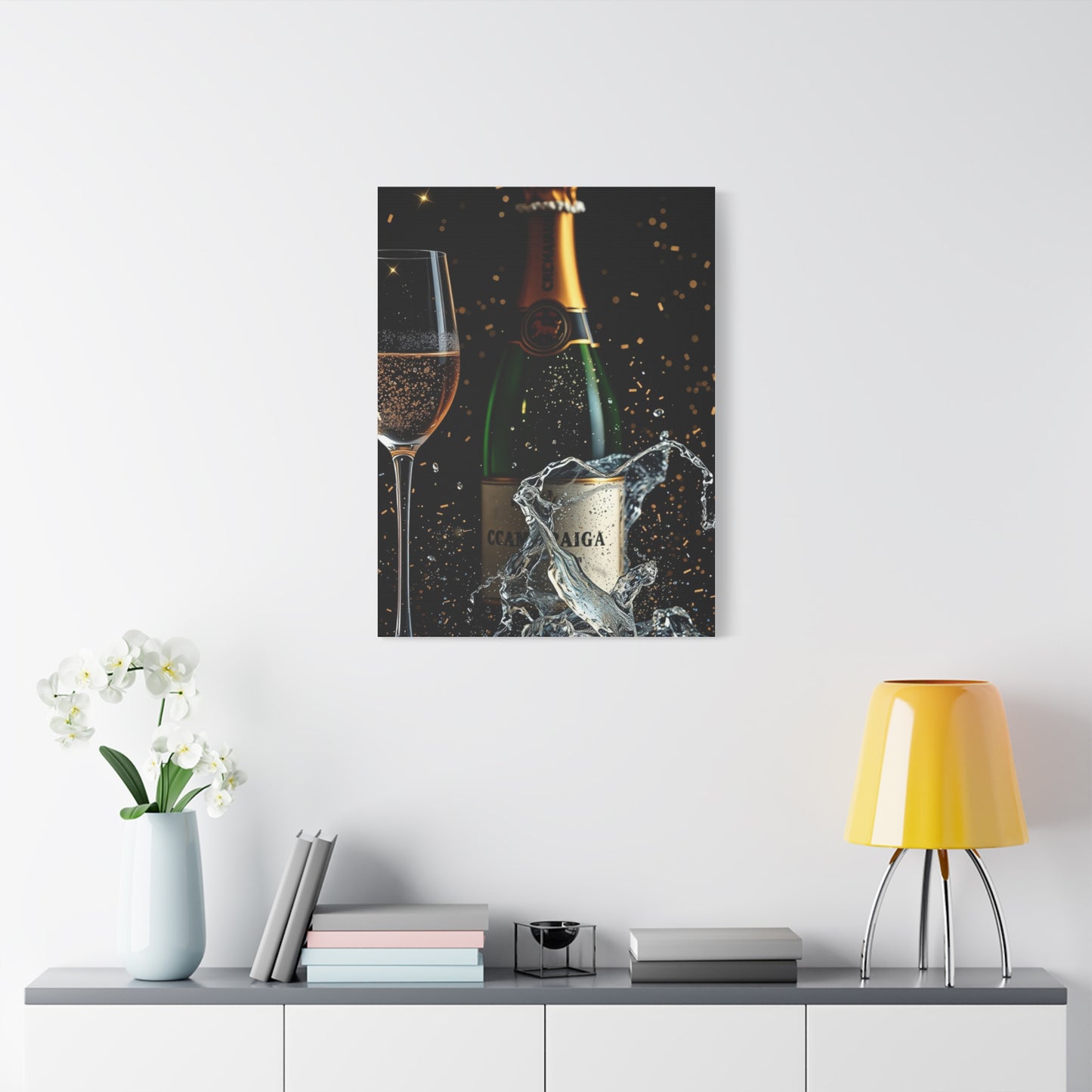 Champagne Art Supreme Gallery Wall Art & Canvas Print