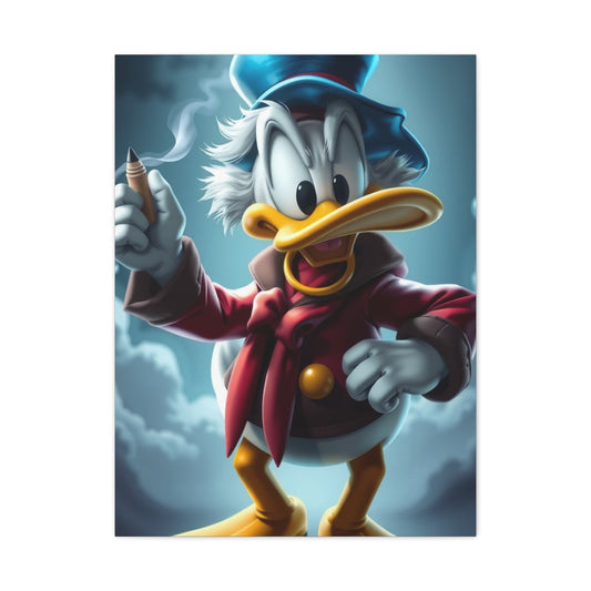 Sumptuous Feathers Canvas Wall Art & Canvas Print