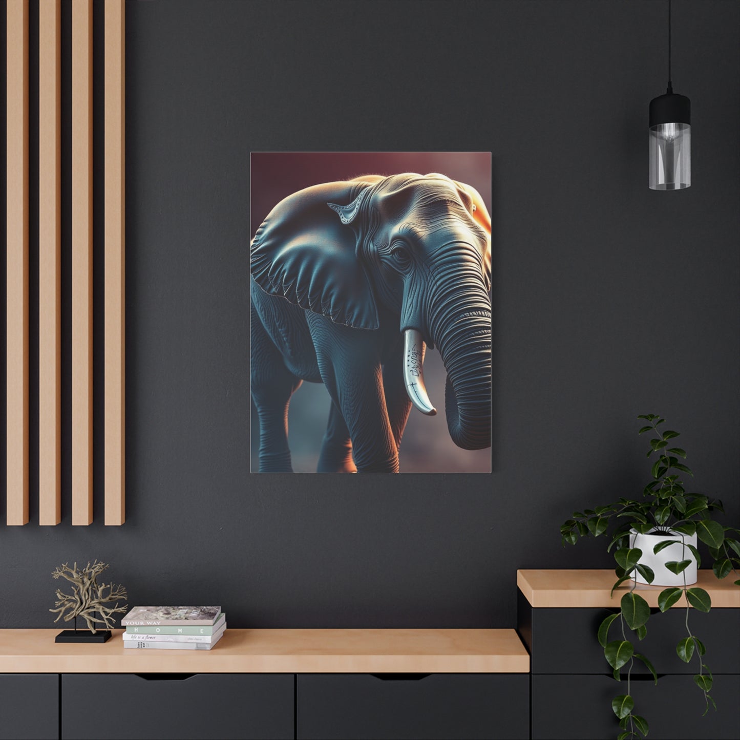 Luxe Elephas Opus Wall Art & Canvas Print